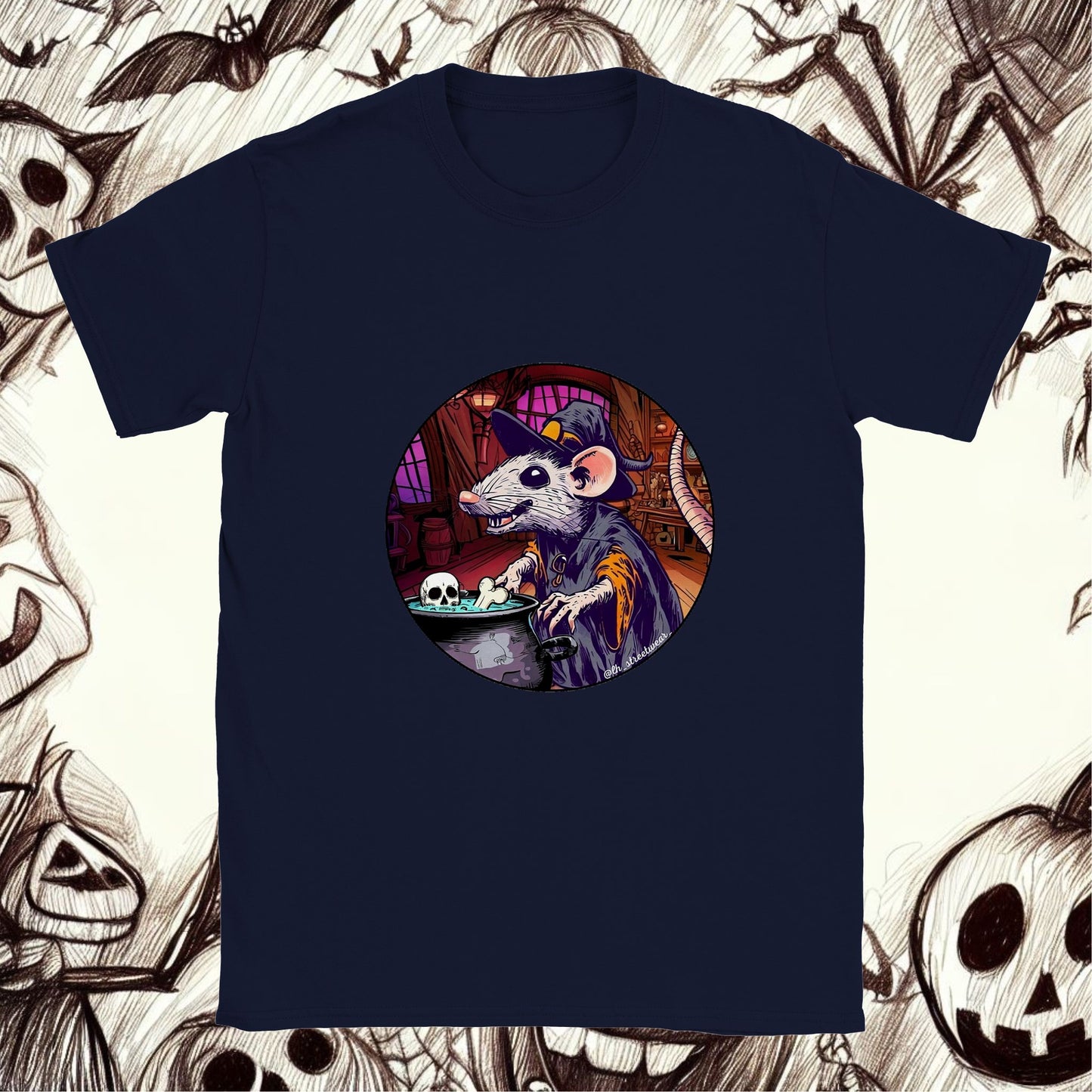 Witch Rat 🎃 Halloween - Unisex T-Shirt