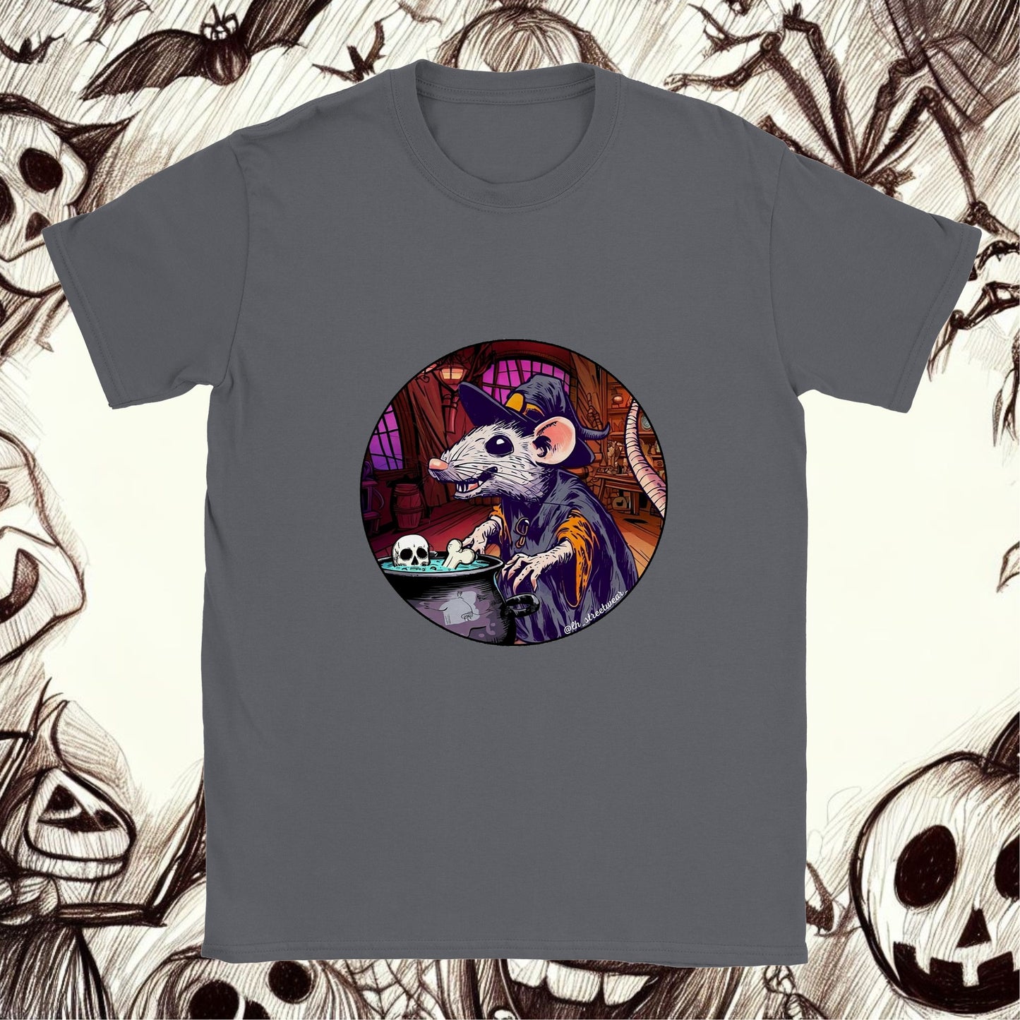 RataBruja 🎃 Halloween - Camiseta unisex