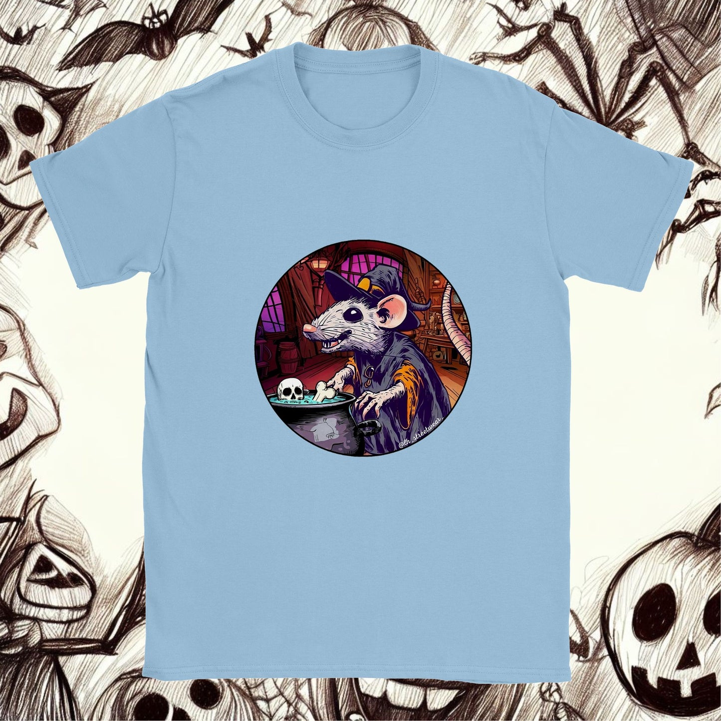 RataBruja 🎃 Halloween - Camiseta unisex