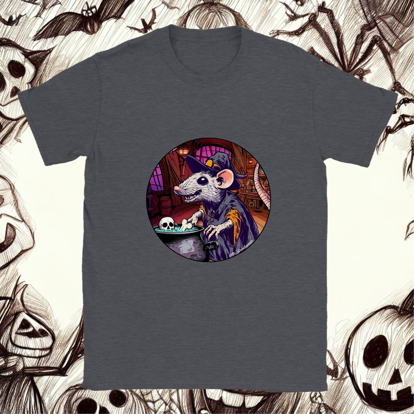 RataBruja 🎃 Halloween - Camiseta unisex