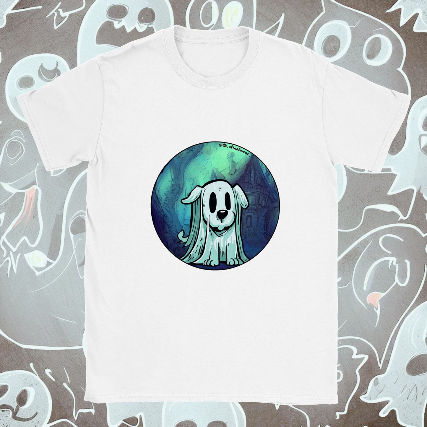 Ghost Dog 🎃 Halloween - Unisex T-Shirt