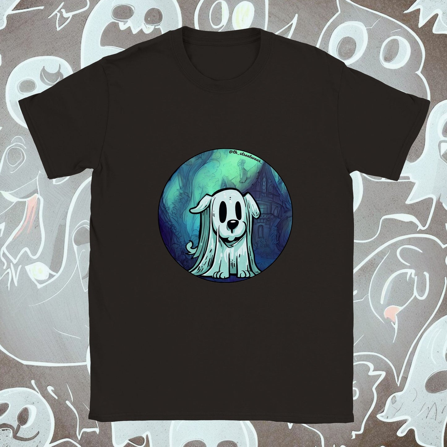 Ghost Dog 🎃 Halloween - Unisex T-Shirt