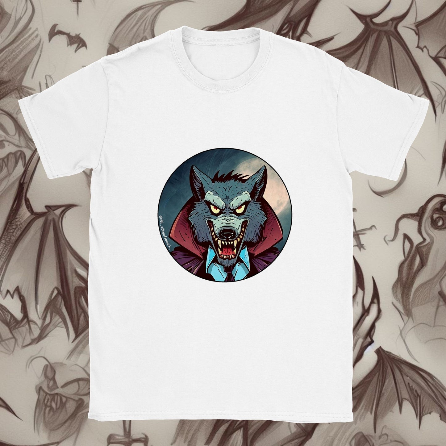 Vampire Wolf 🎃 Halloween - Unisex T-Shirt