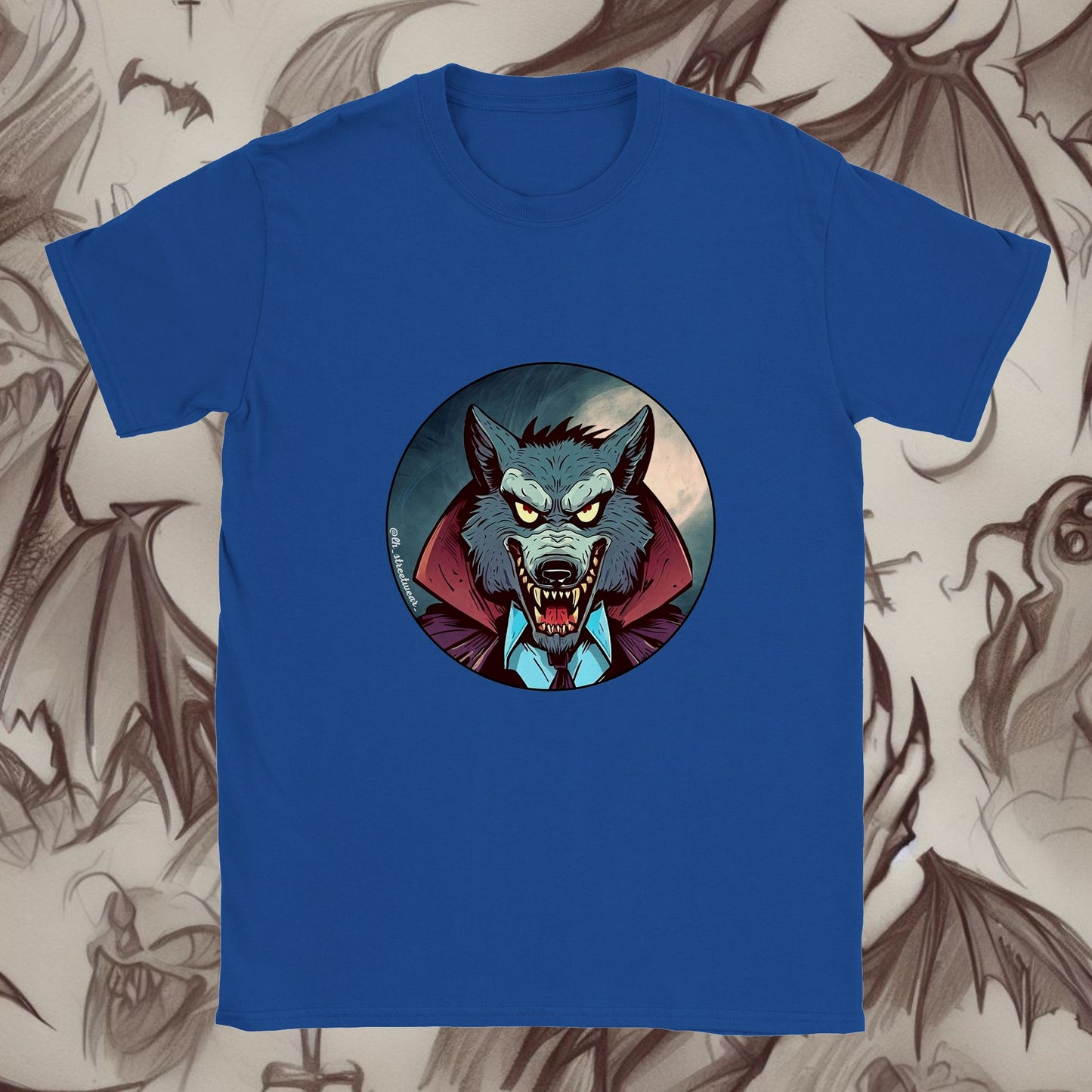 Vampire Wolf 🎃 Halloween - Unisex T-Shirt