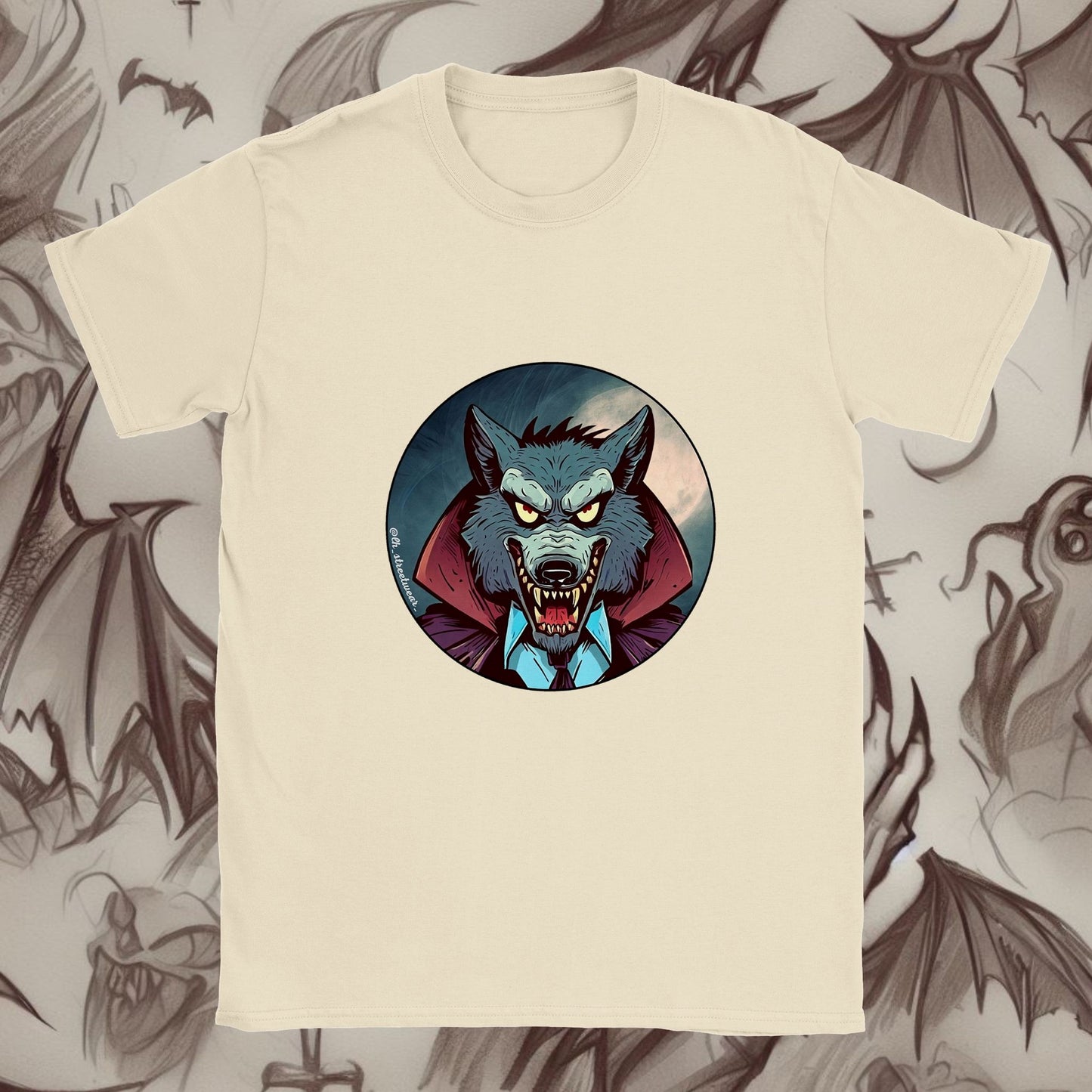 Vampire Wolf 🎃 Halloween - Unisex T-Shirt