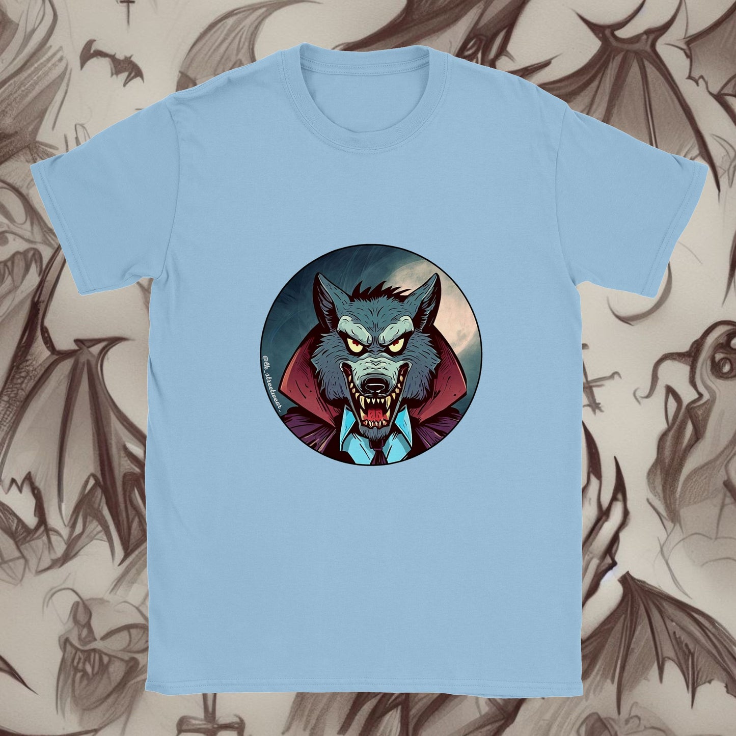 Vampire Wolf 🎃 Halloween - Unisex T-Shirt