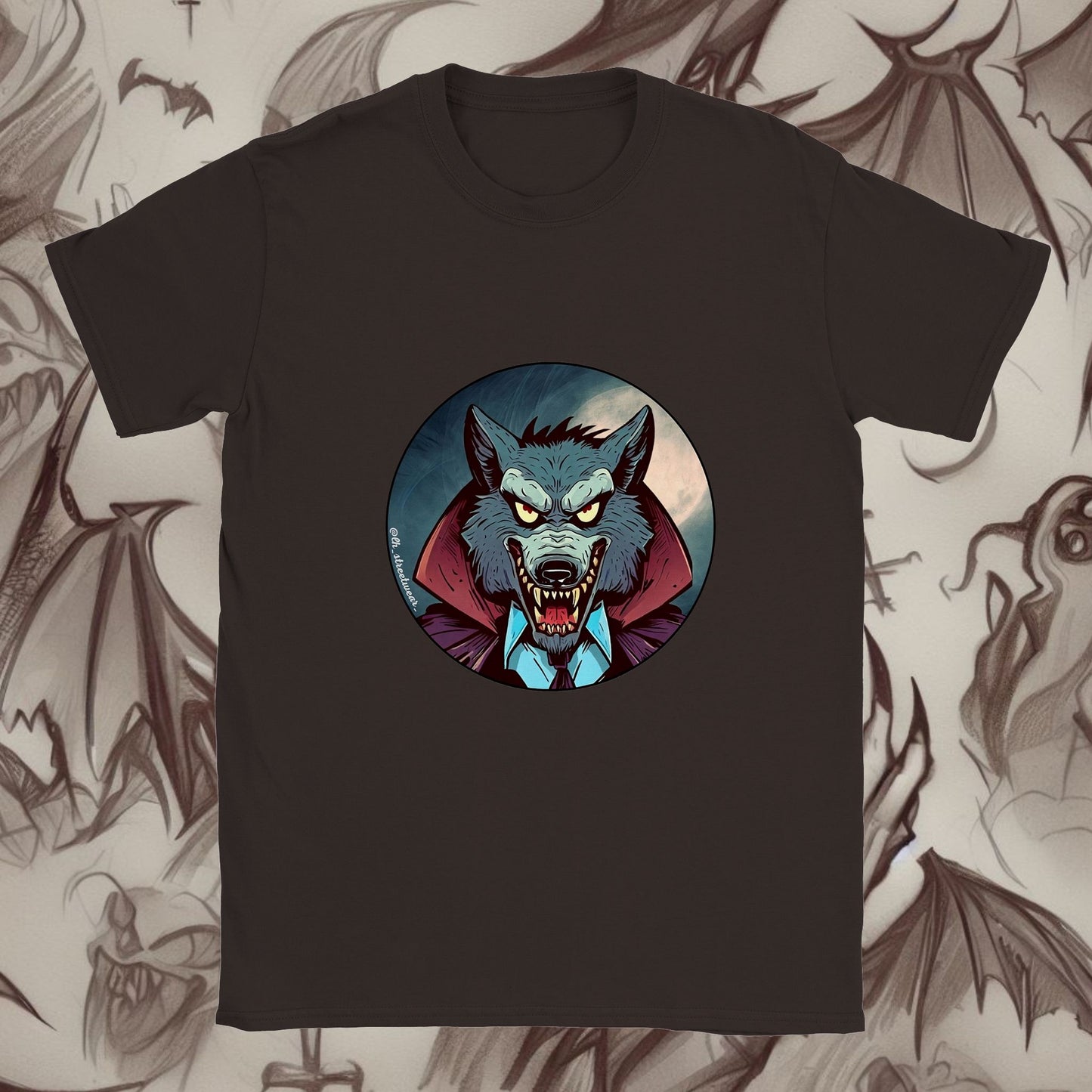 Vampire Wolf 🎃 Halloween - Unisex T-Shirt