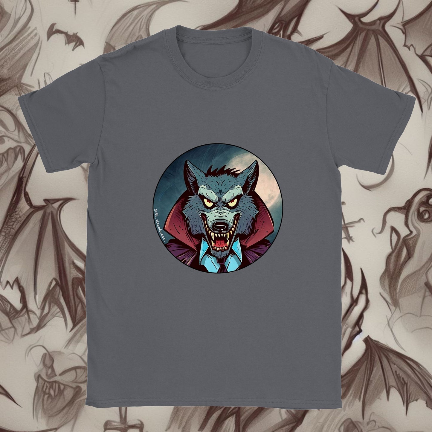 Vampire Wolf 🎃 Halloween - Unisex T-Shirt