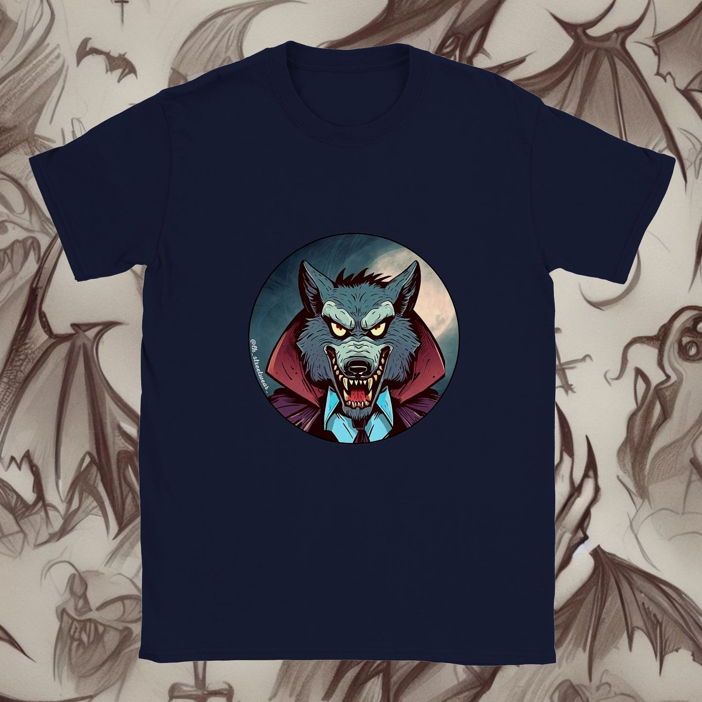 Vampire Wolf 🎃 Halloween - Unisex T-Shirt