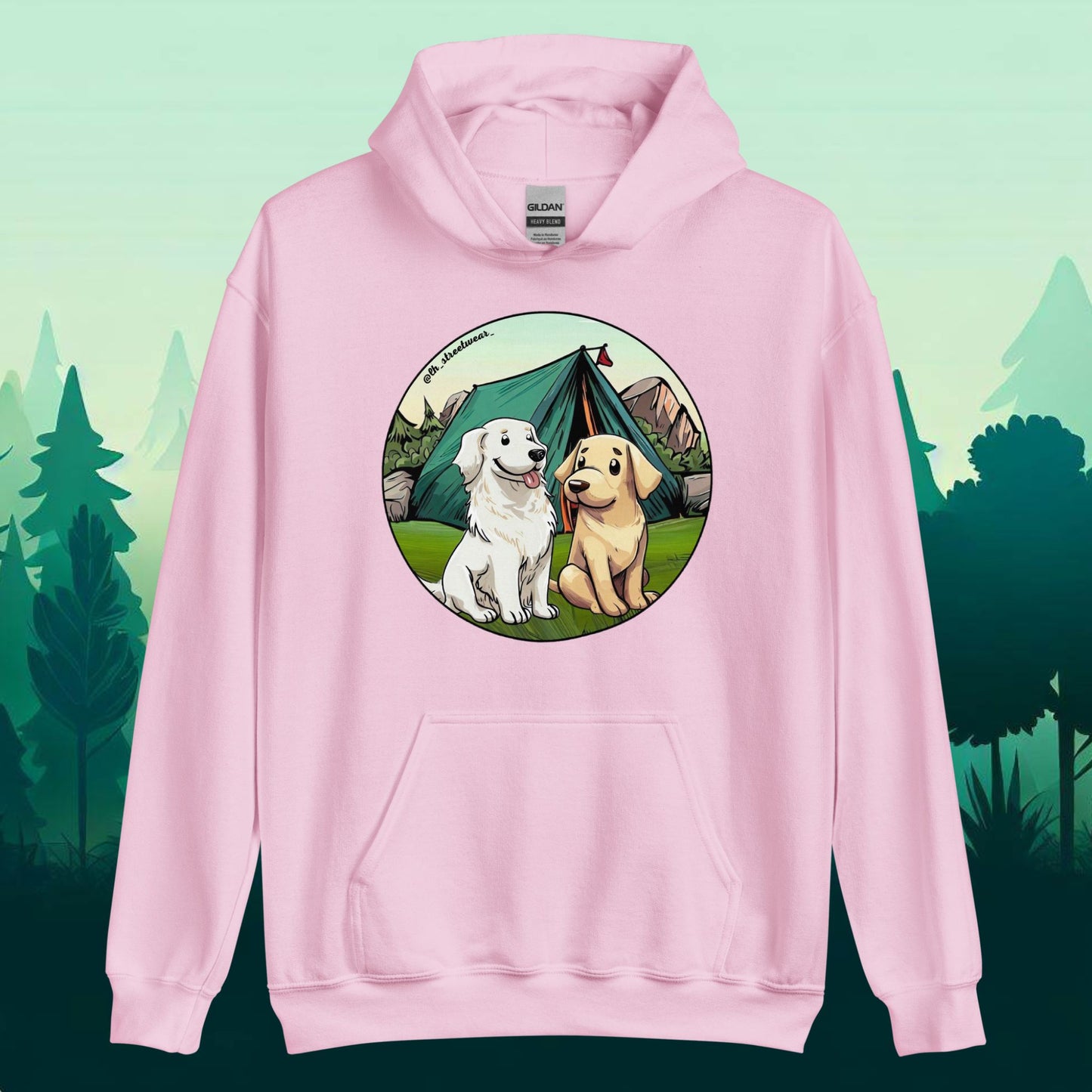 Retrievers - Unisex Heavy Blend Hoodie, front image