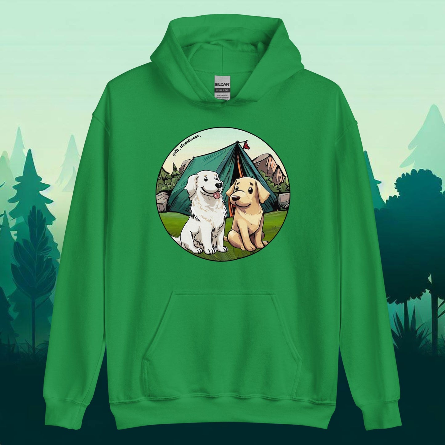 Retrievers - Unisex Heavy Blend Hoodie, front image