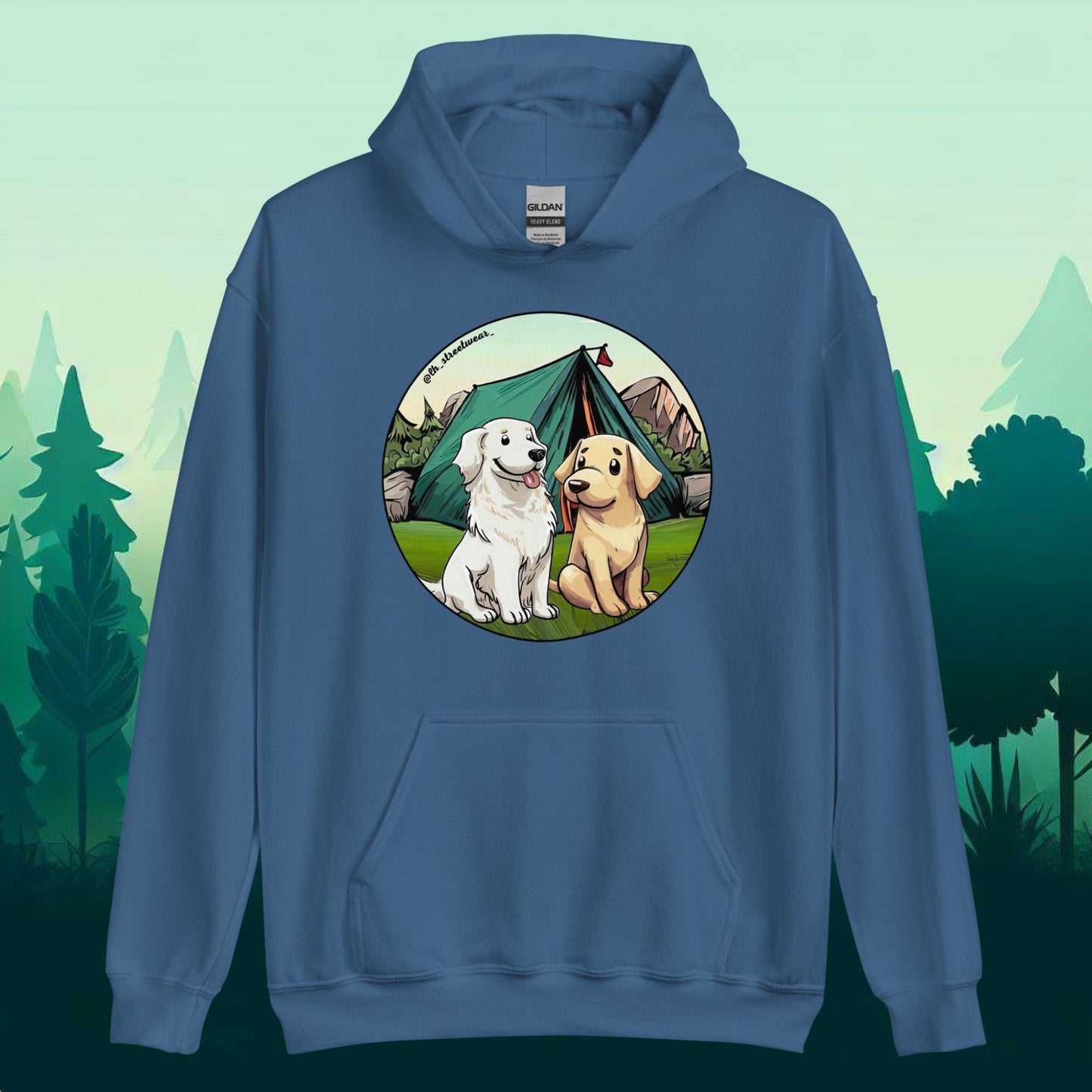 Retrievers - Unisex Heavy Blend Hoodie, front image