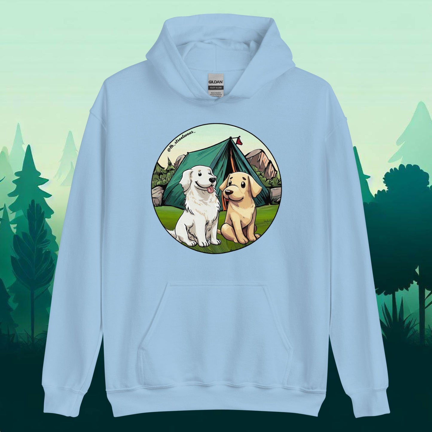 Retrievers - Unisex Heavy Blend Hoodie, front image