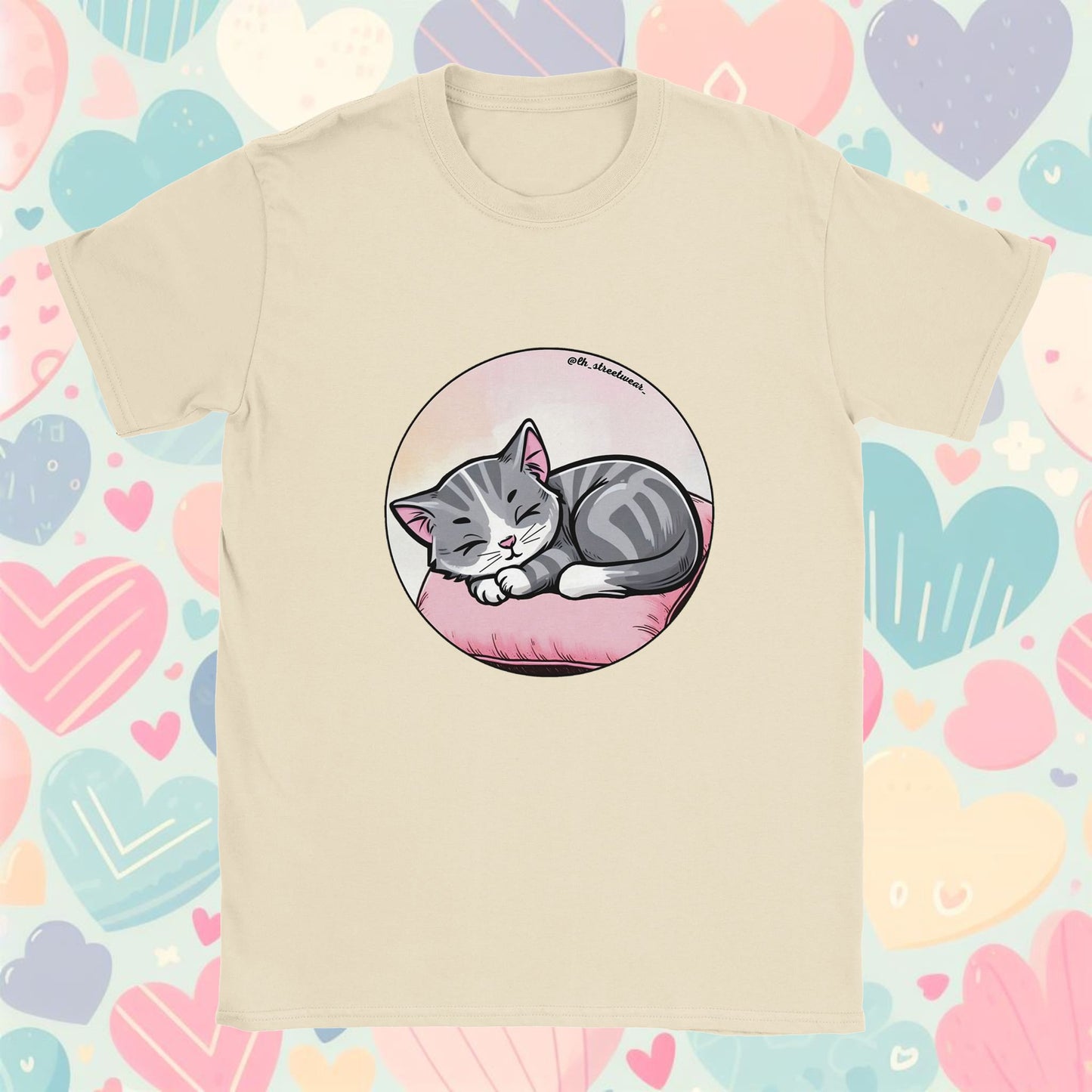 Sleeping Kitty - Unisex T-Shirt