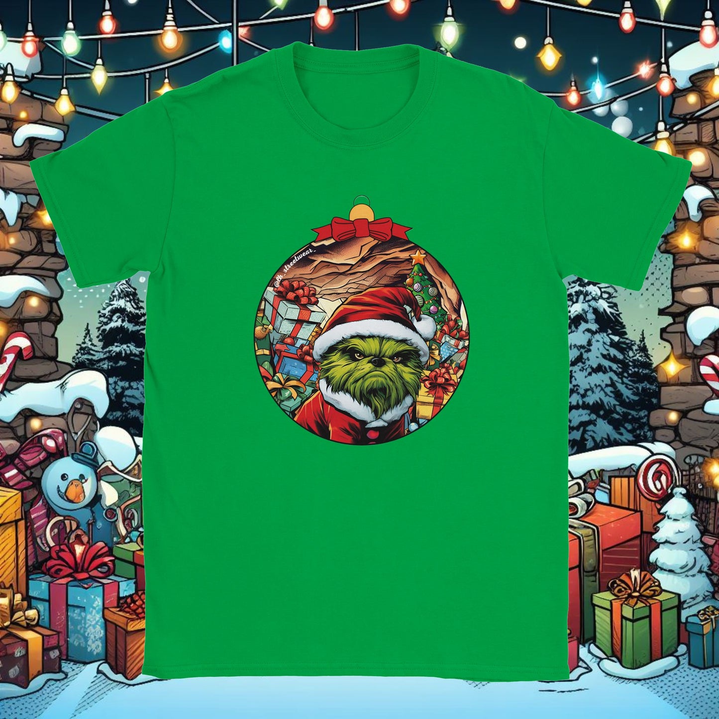 Navidad - Camiseta Unisex - Grinch