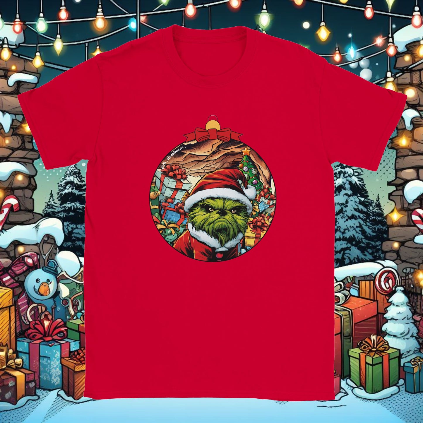 Navidad - Camiseta Unisex - Grinch