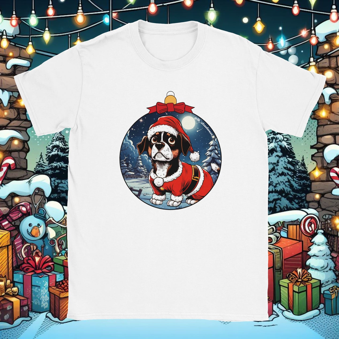 Navidad - Camiseta Unisex - Toby