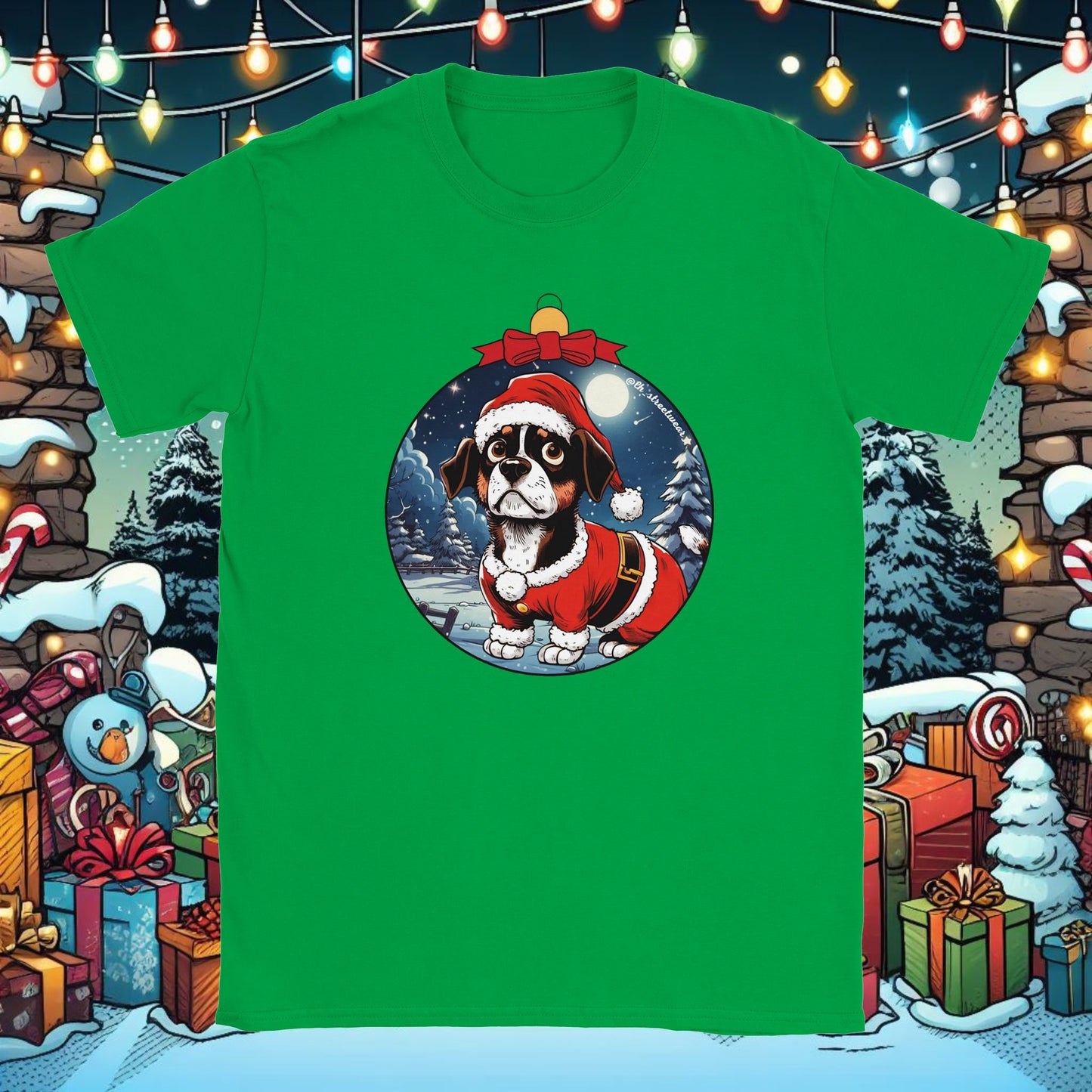 Navidad - Camiseta Unisex - Toby