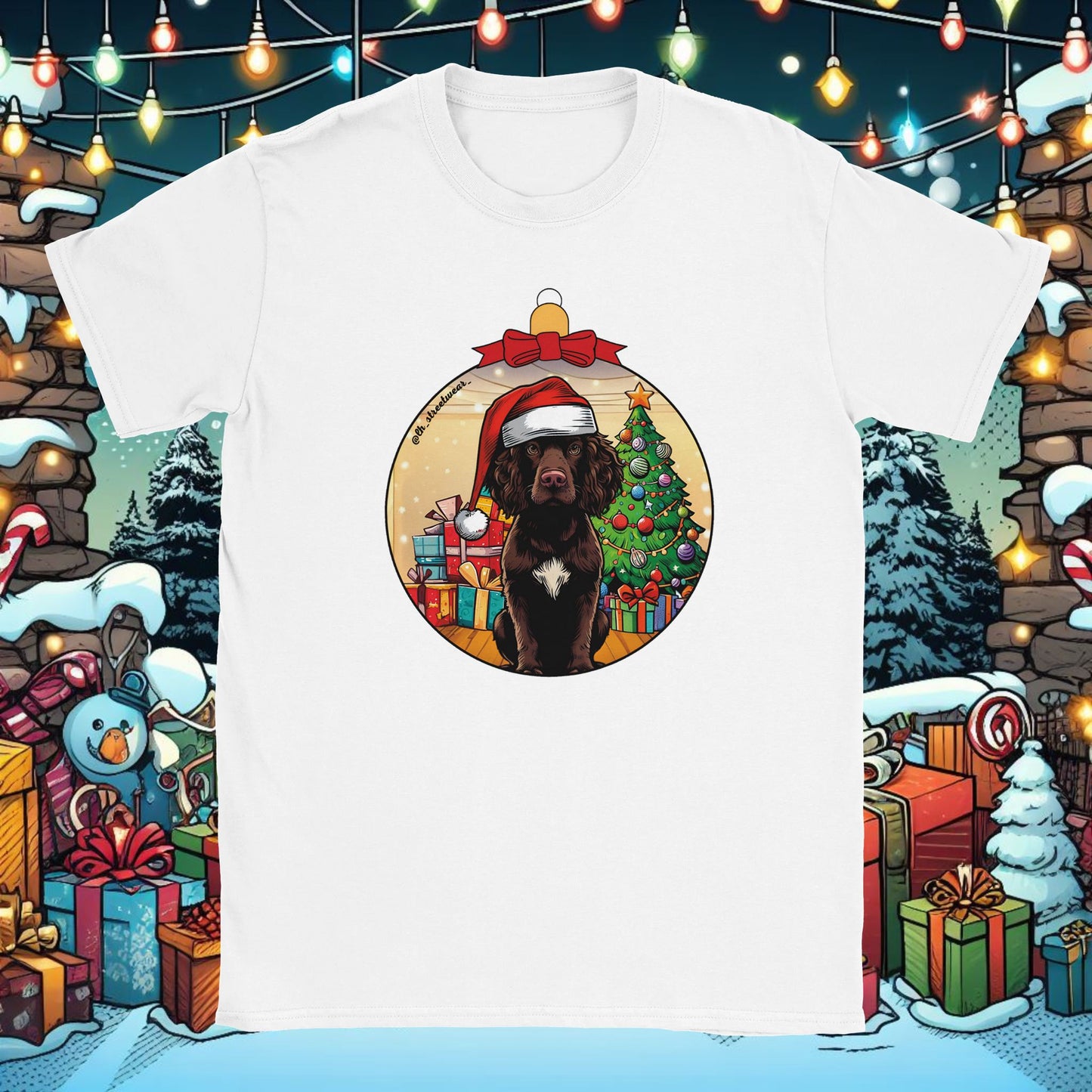 Christmas - Unisex T-Shirt - Irish Setter