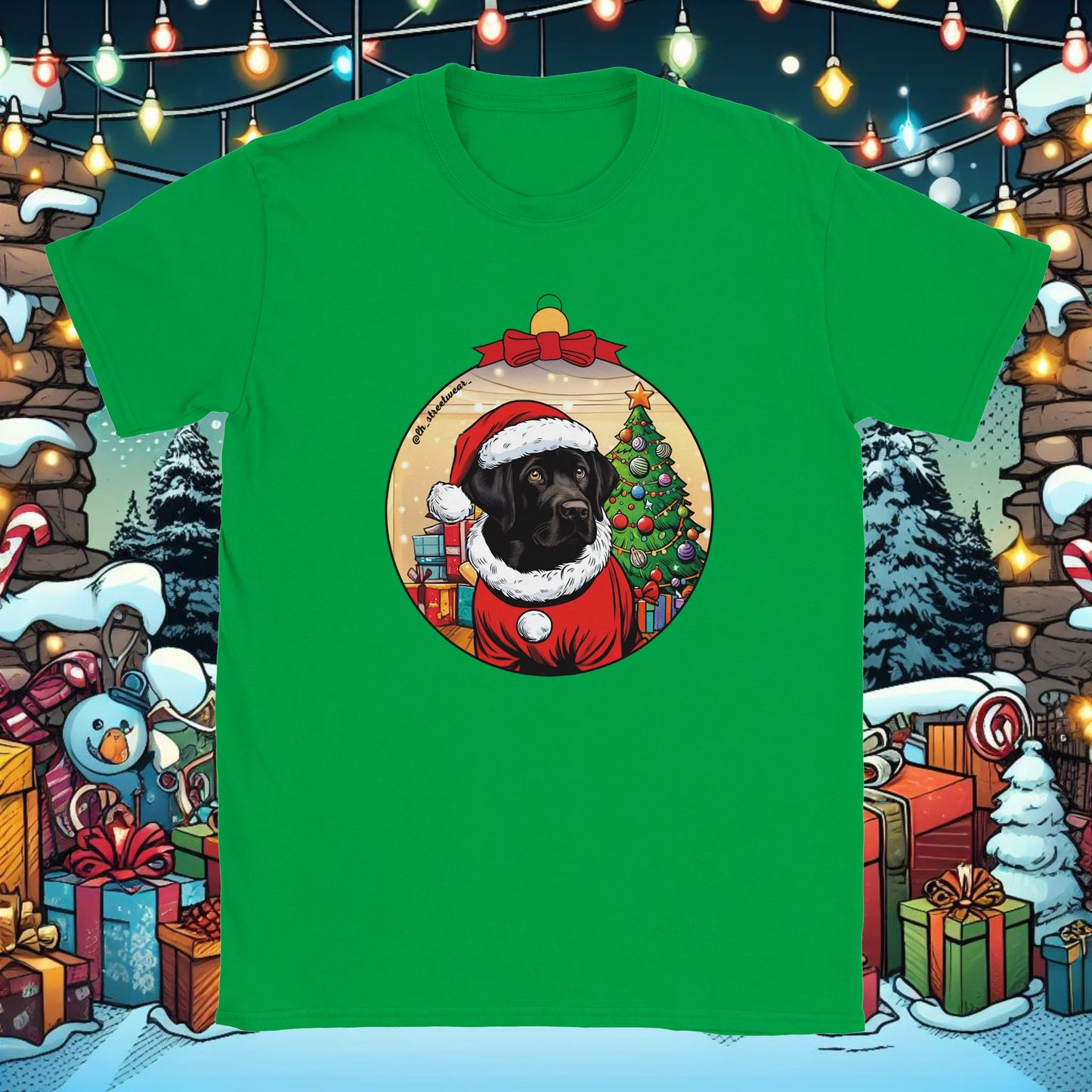 Christmas - Unisex T-Shirt - Labrador Retriever