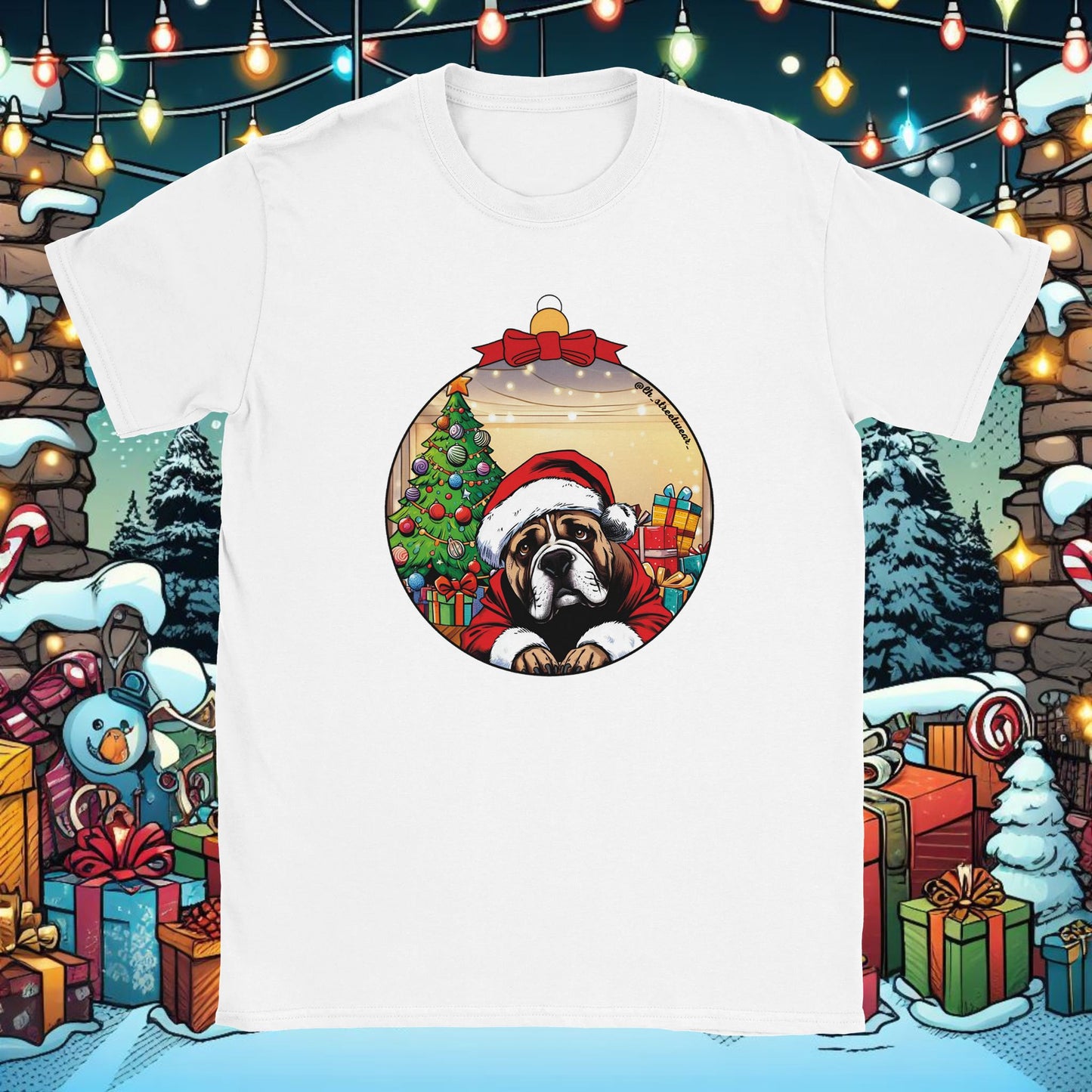 Navidad - Camiseta unisex - American Stafford