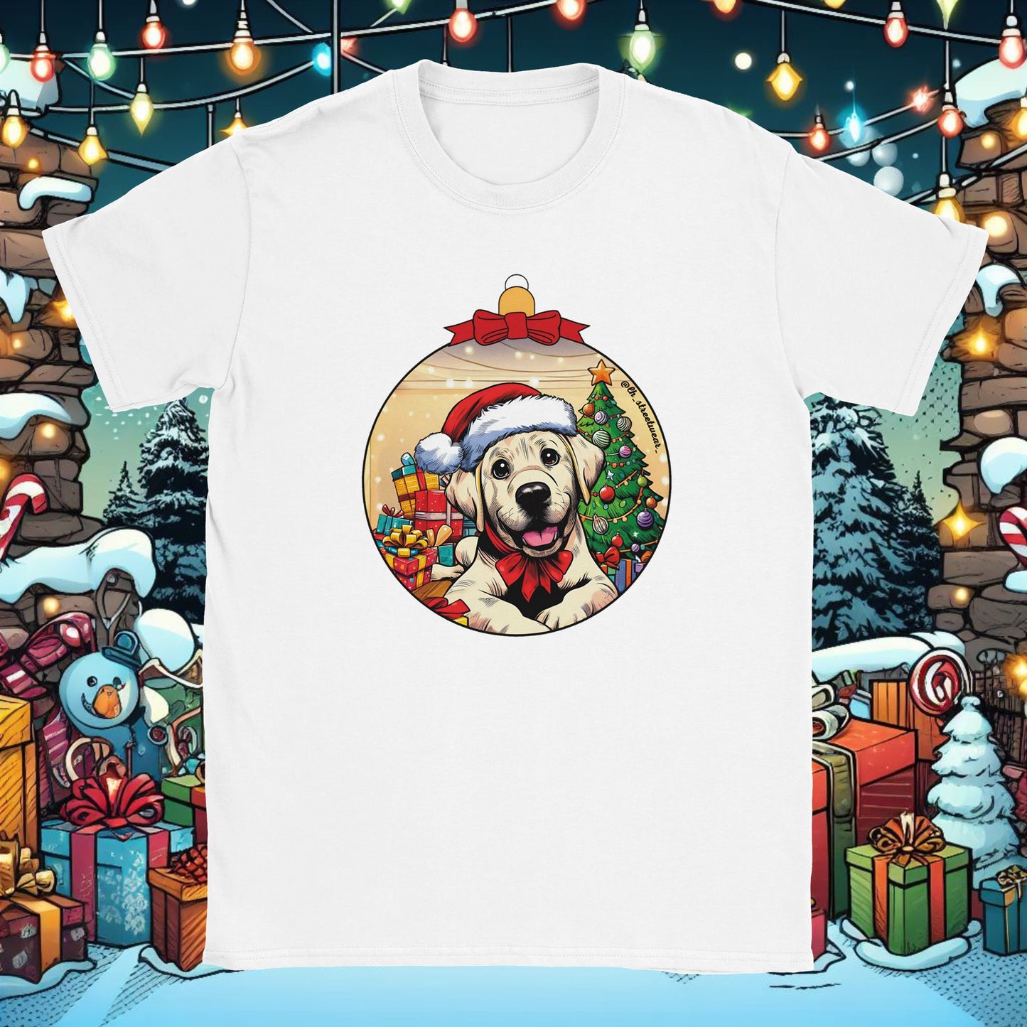 Christmas - Unisex T-Shirt - Labrador Retriever