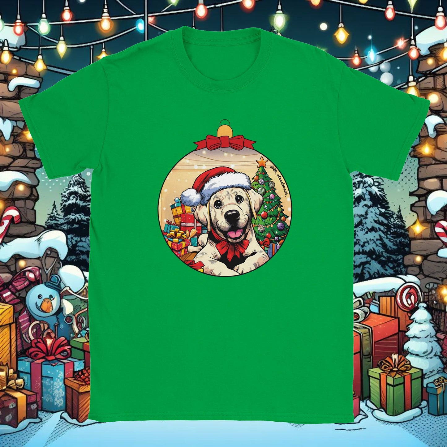 Navidad - Camiseta unisex - Labrador Retriever