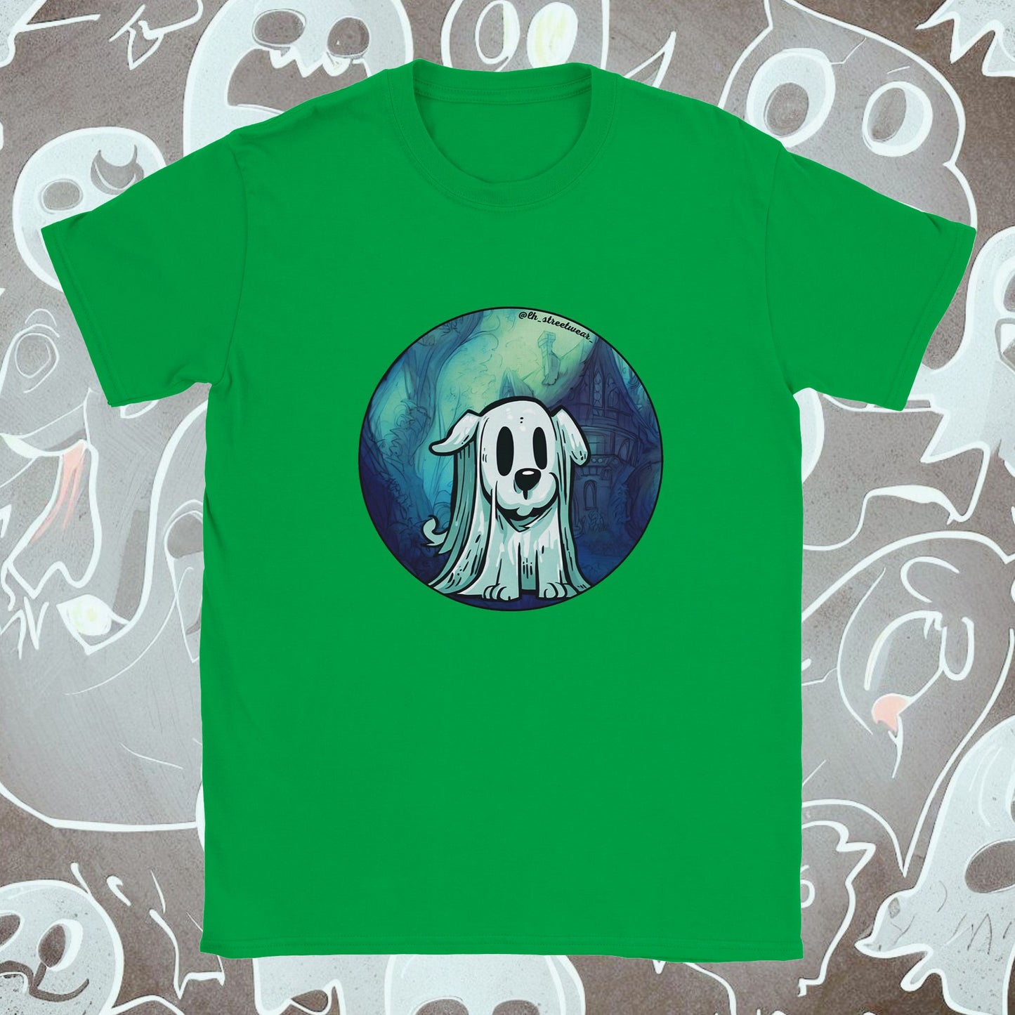 PerriFantasma 🎃 Halloween - Camiseta unisex infantil