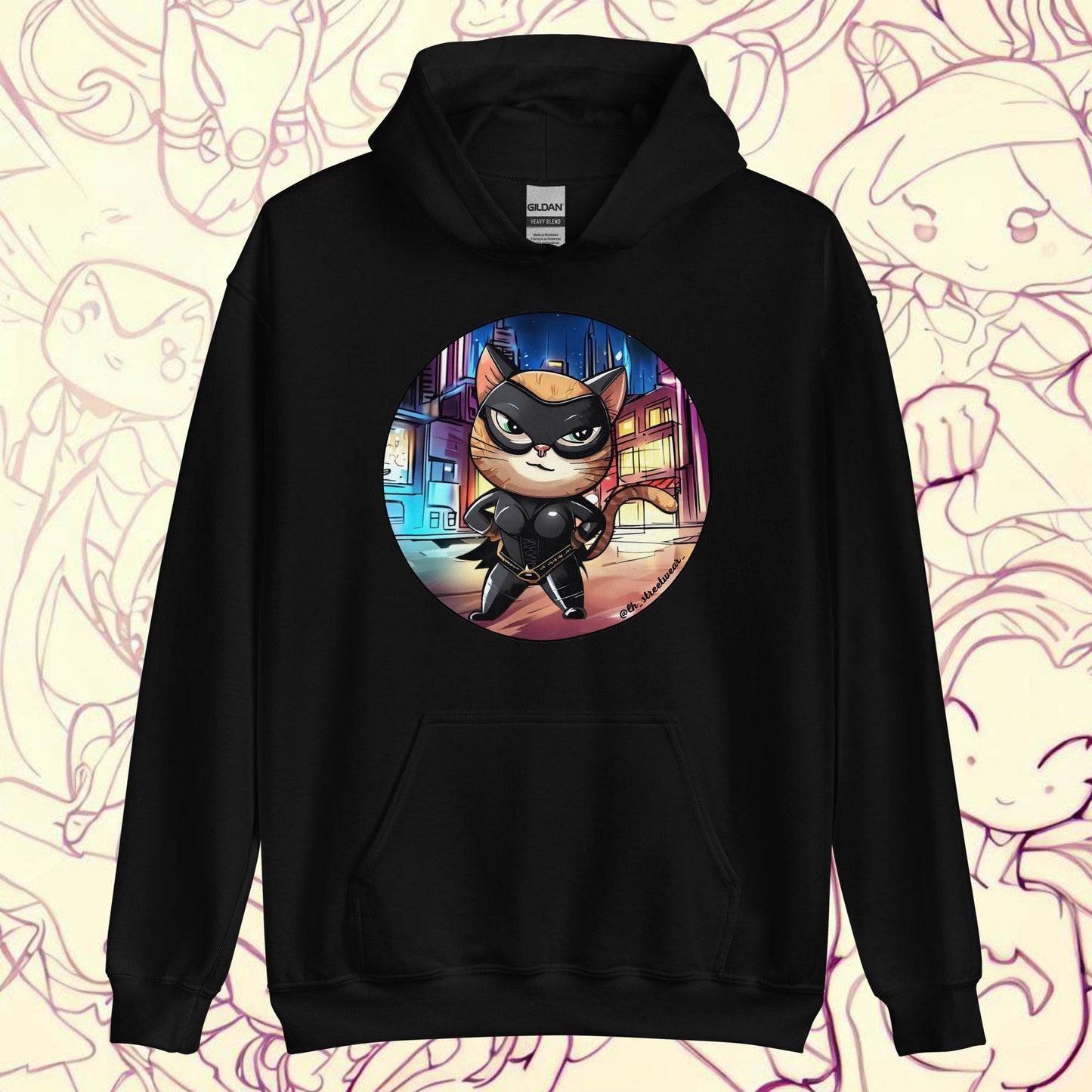 CatGata - Sudadera con capucha unisex, imagen delantera