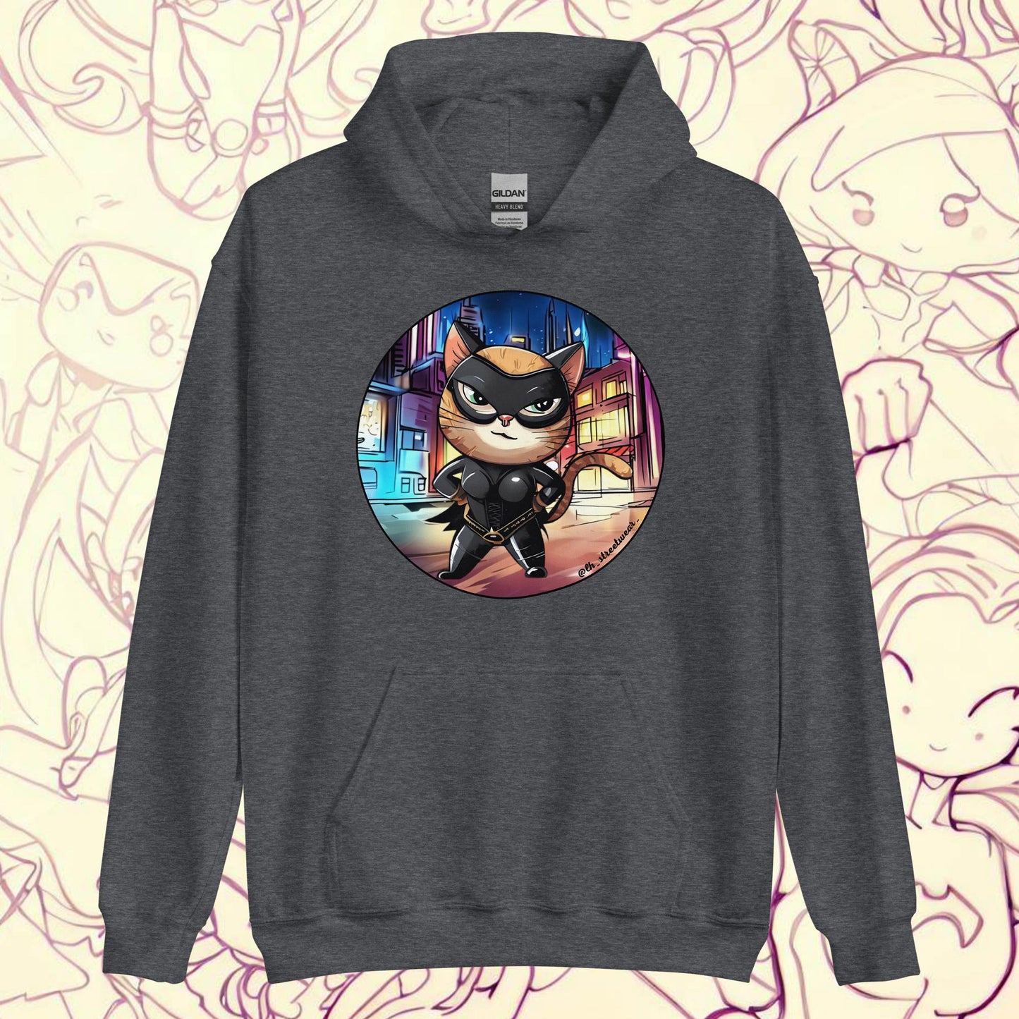 CatGata - Unisex Heavy Blend Hoodie, front image