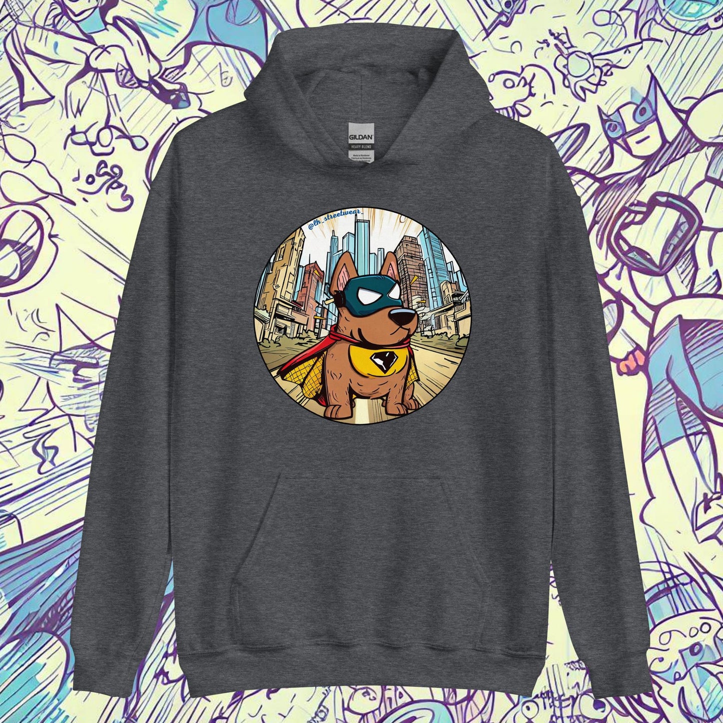 SuperDog - Unisex Heavy Blend Hoodie, front image