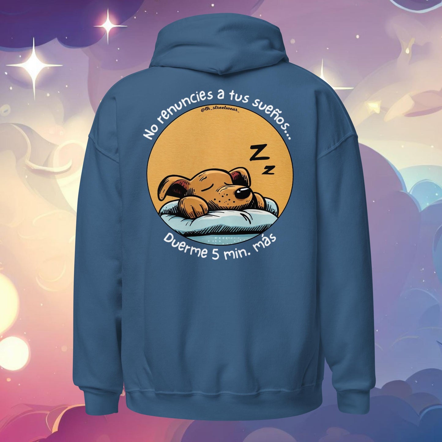 No renuncies a tus sueños - Unisex Heavy Blend Hoodie, rear image