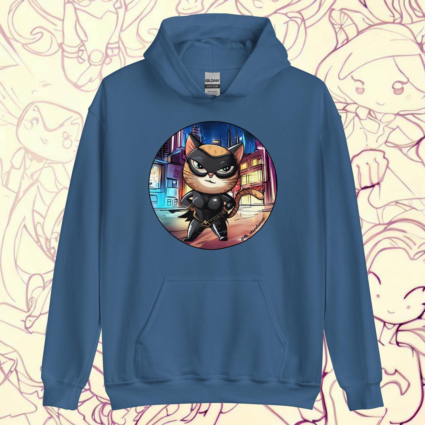 CatGata - Sudadera con capucha unisex, imagen delantera