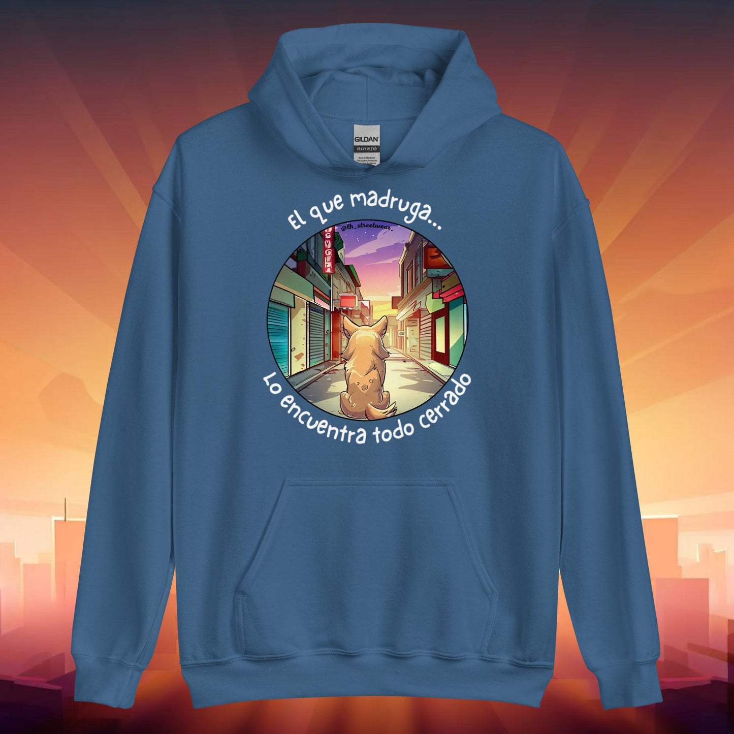 El que madruga - Unisex Heavy Blend Hoodie, front image