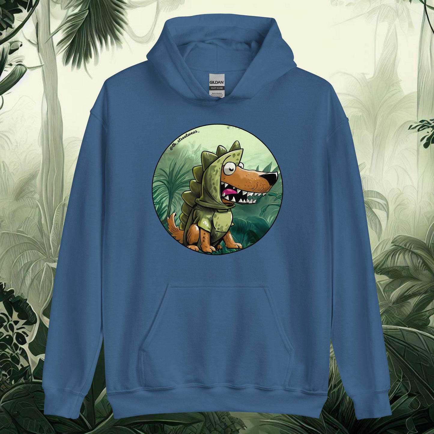 Jurassic Can - Sudadera con capucha unisex, imagen delantera