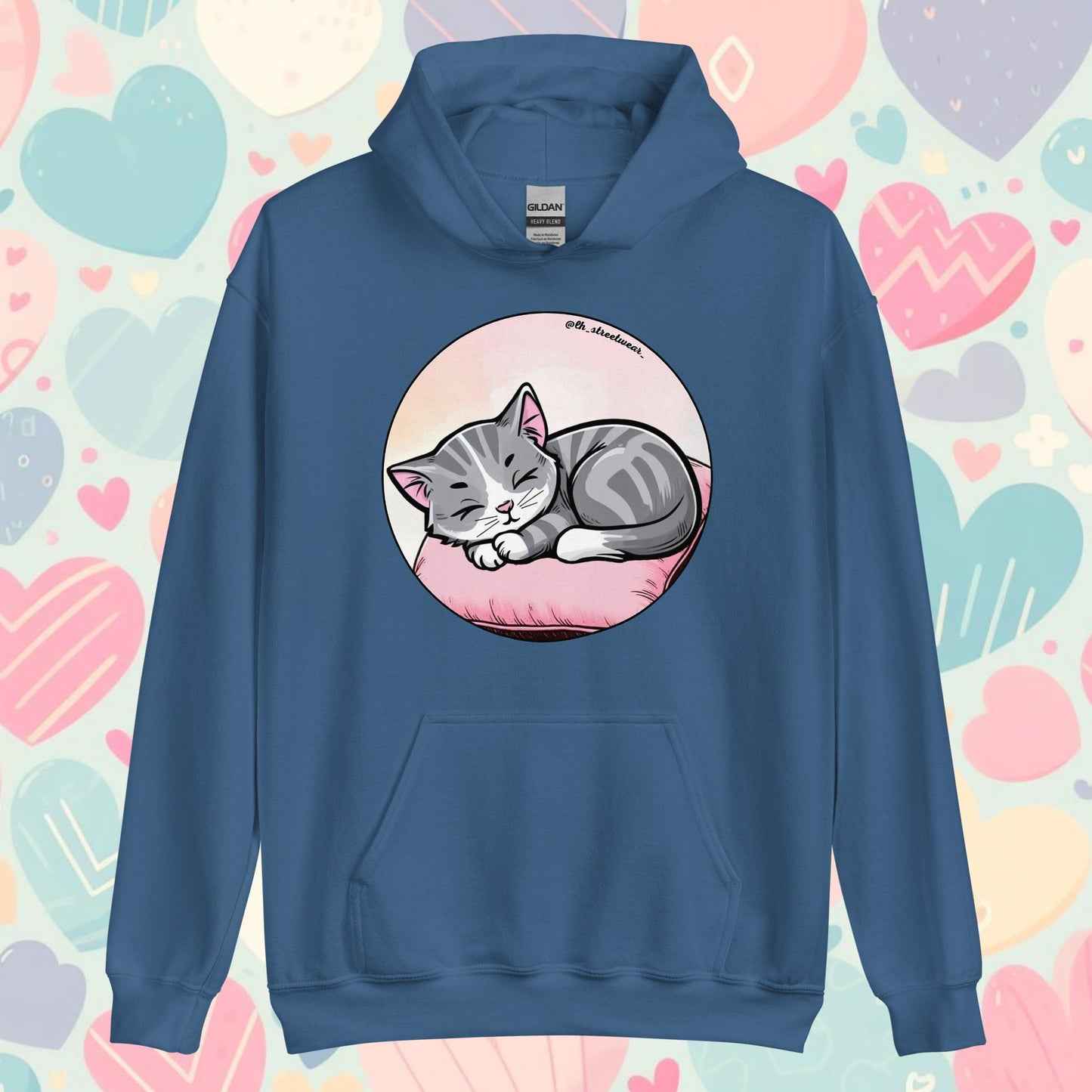 Sleeping Kitty - Unisex Heavy Blend Hoodie