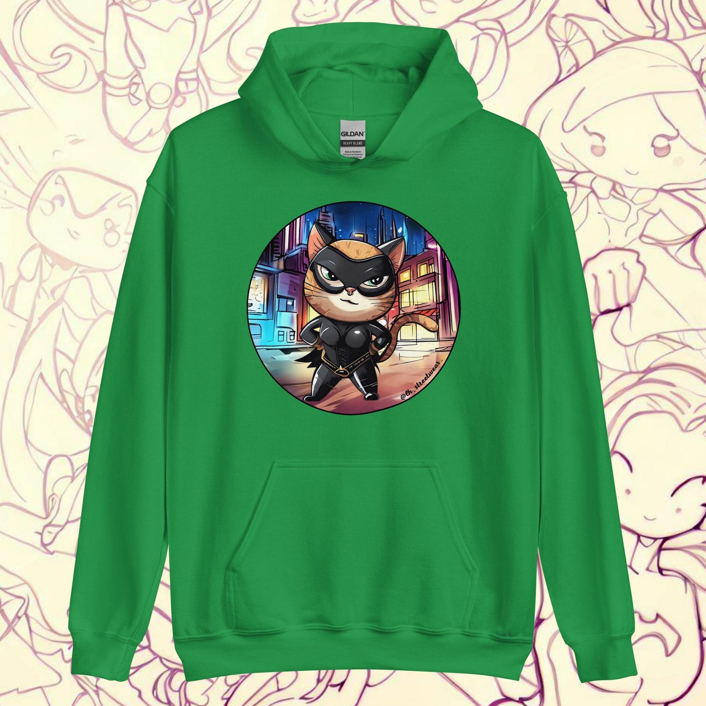 CatGata - Unisex Heavy Blend Hoodie, front image