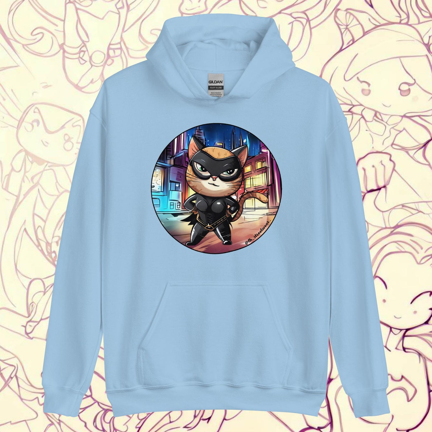 CatGata - Unisex Heavy Blend Hoodie, front image