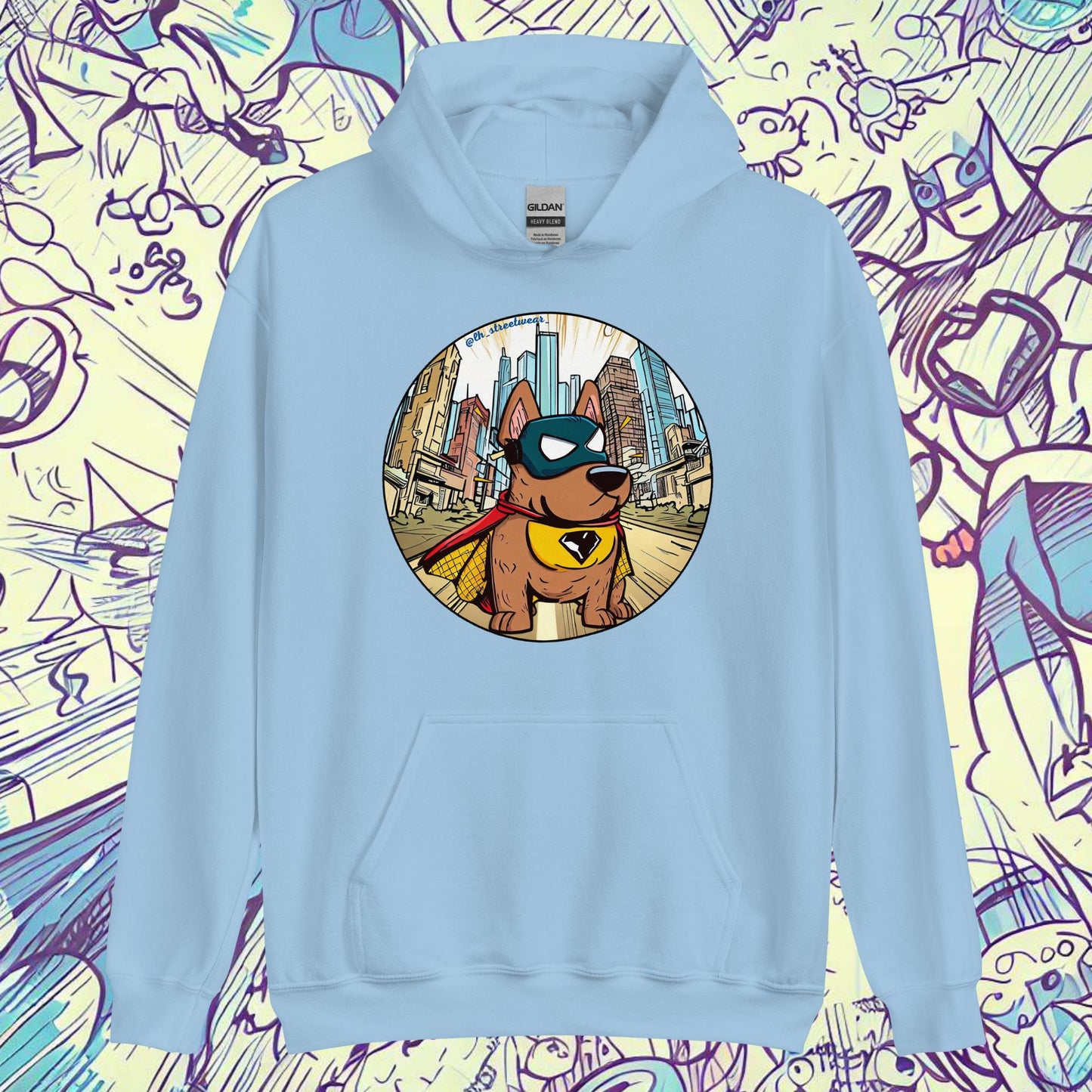 SuperDog - Unisex Heavy Blend Hoodie, front image