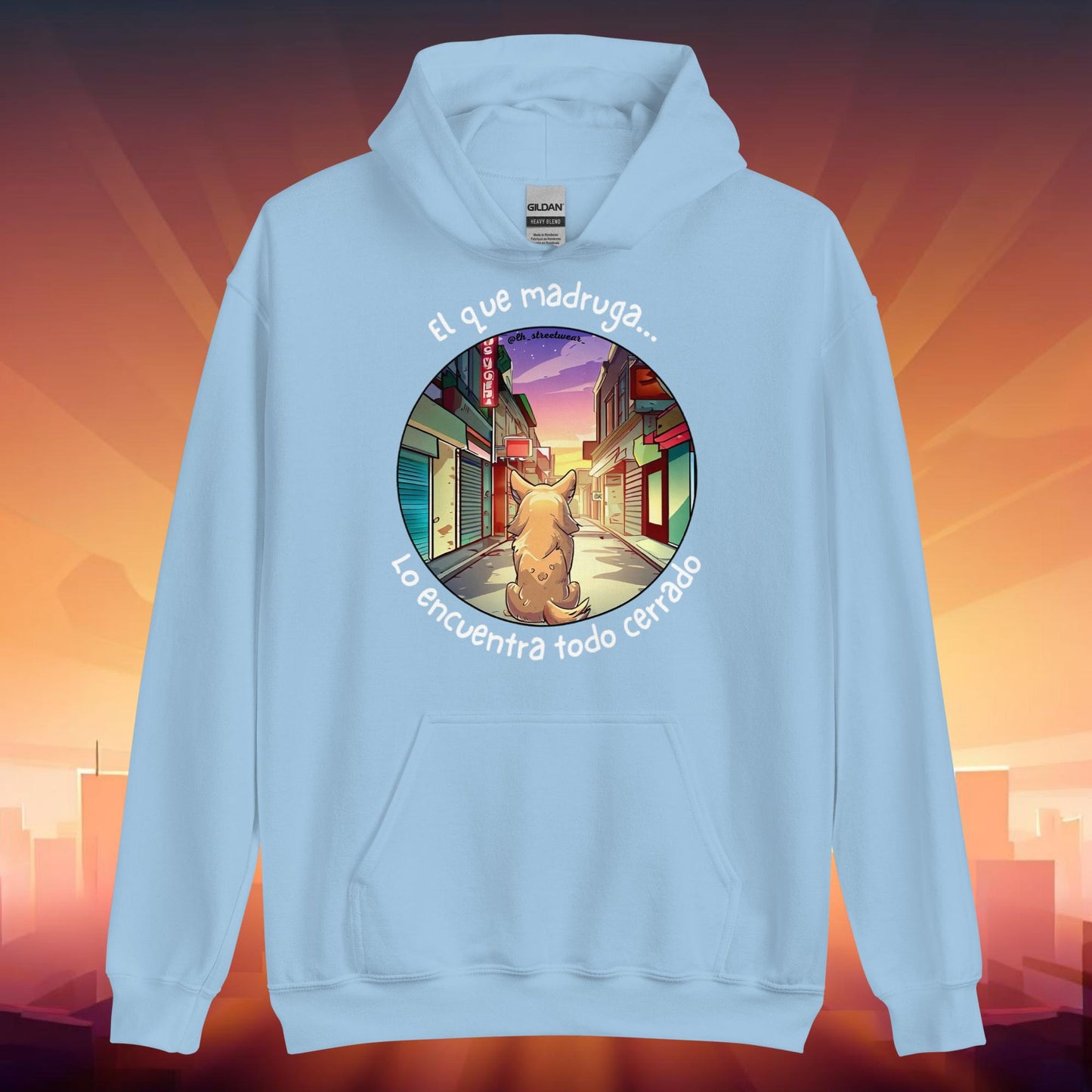 El que madruga - Unisex Heavy Blend Hoodie, front image