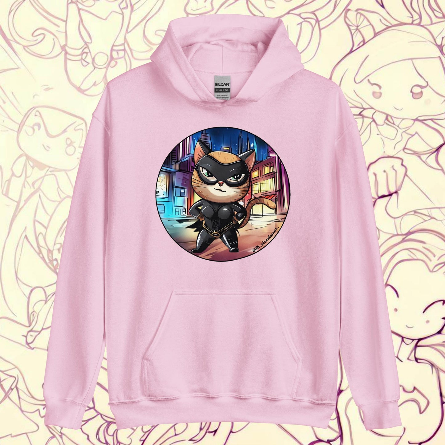 CatGata - Unisex Heavy Blend Hoodie, front image