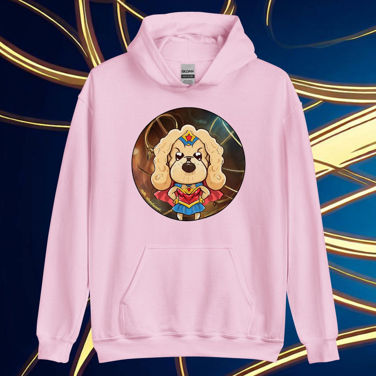 WonderDog - Unisex Heavy Blend Hoodie, front image