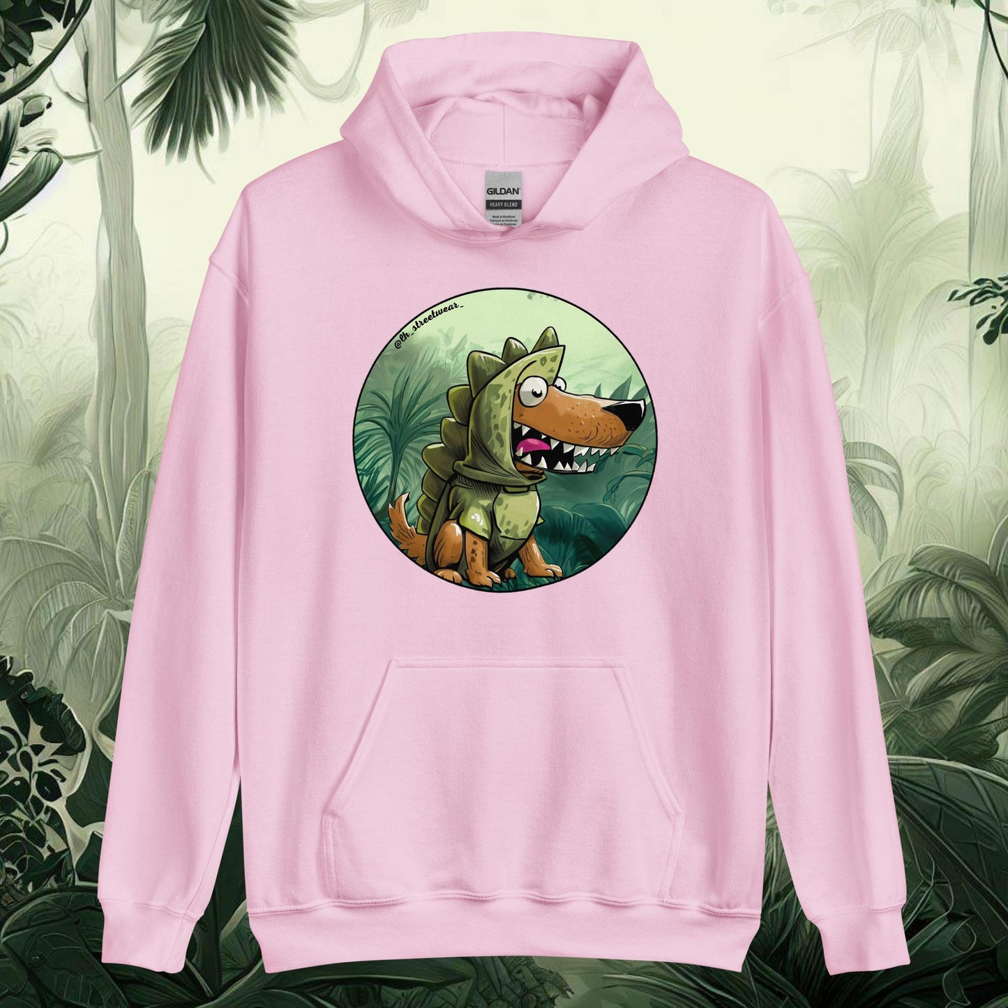 Jurassic Can - Sudadera con capucha unisex, imagen delantera