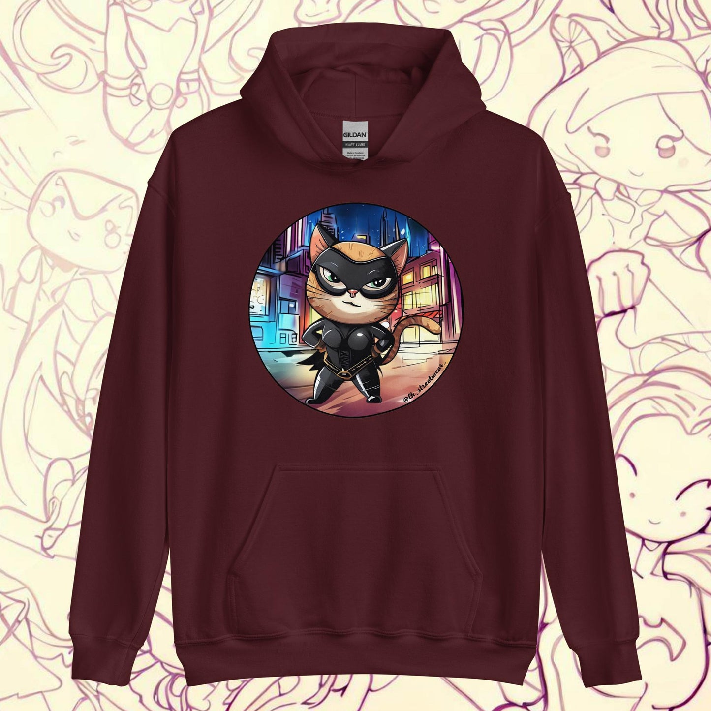 CatGata - Unisex Heavy Blend Hoodie, front image