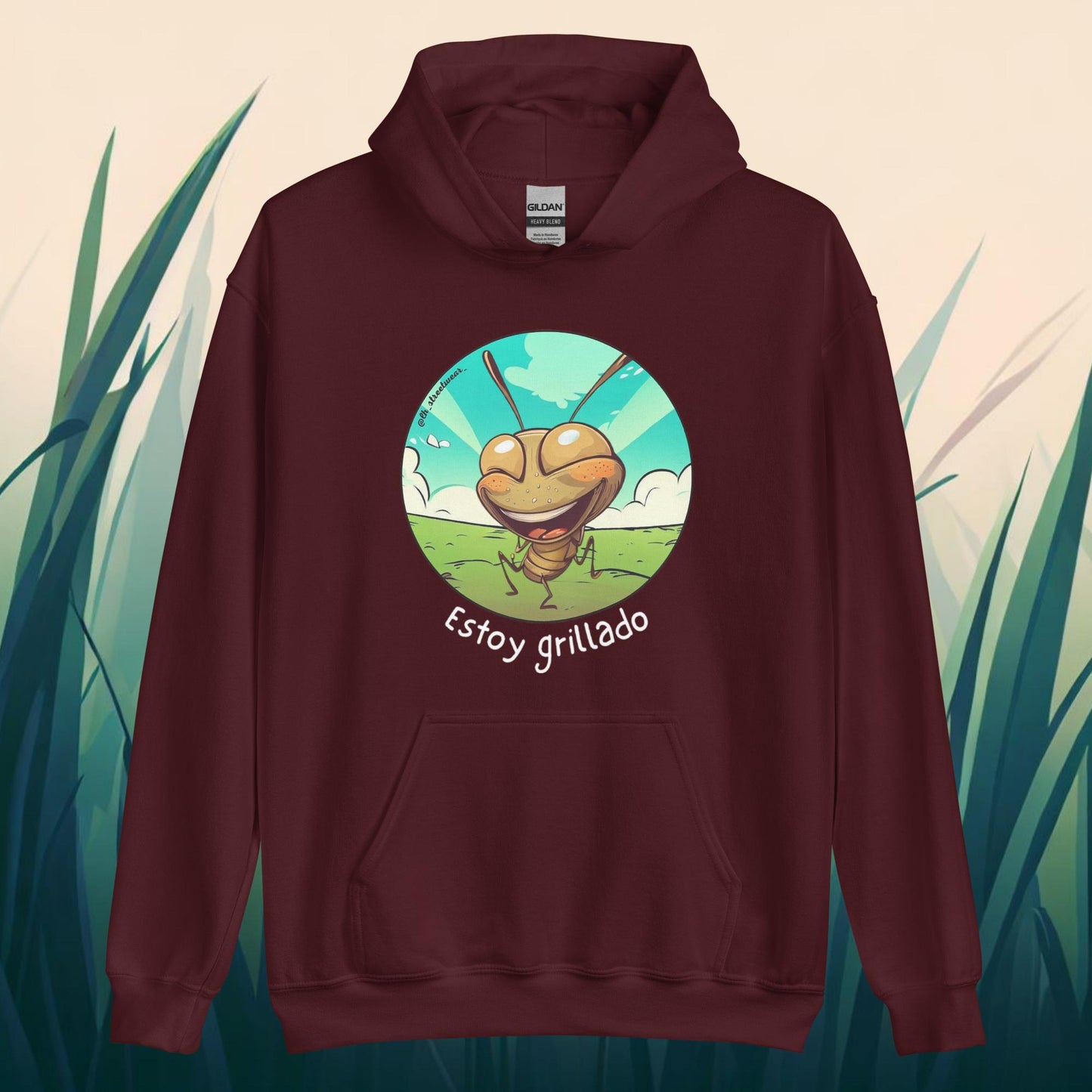 Estoy grillado - Unisex Heavy Blend Hoodie, front image