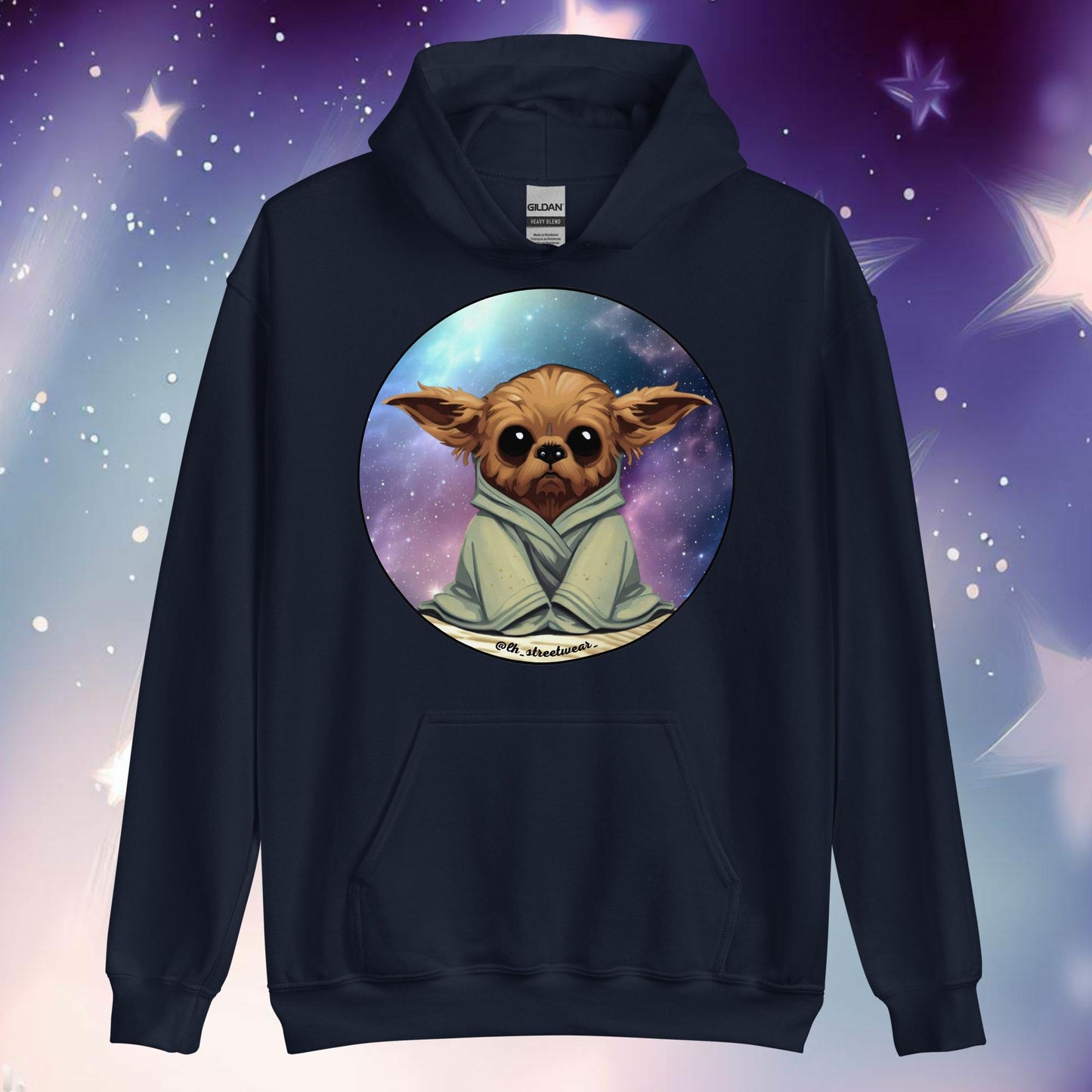 Yodadog - Unisex Heavy Blend Hoodie, front image