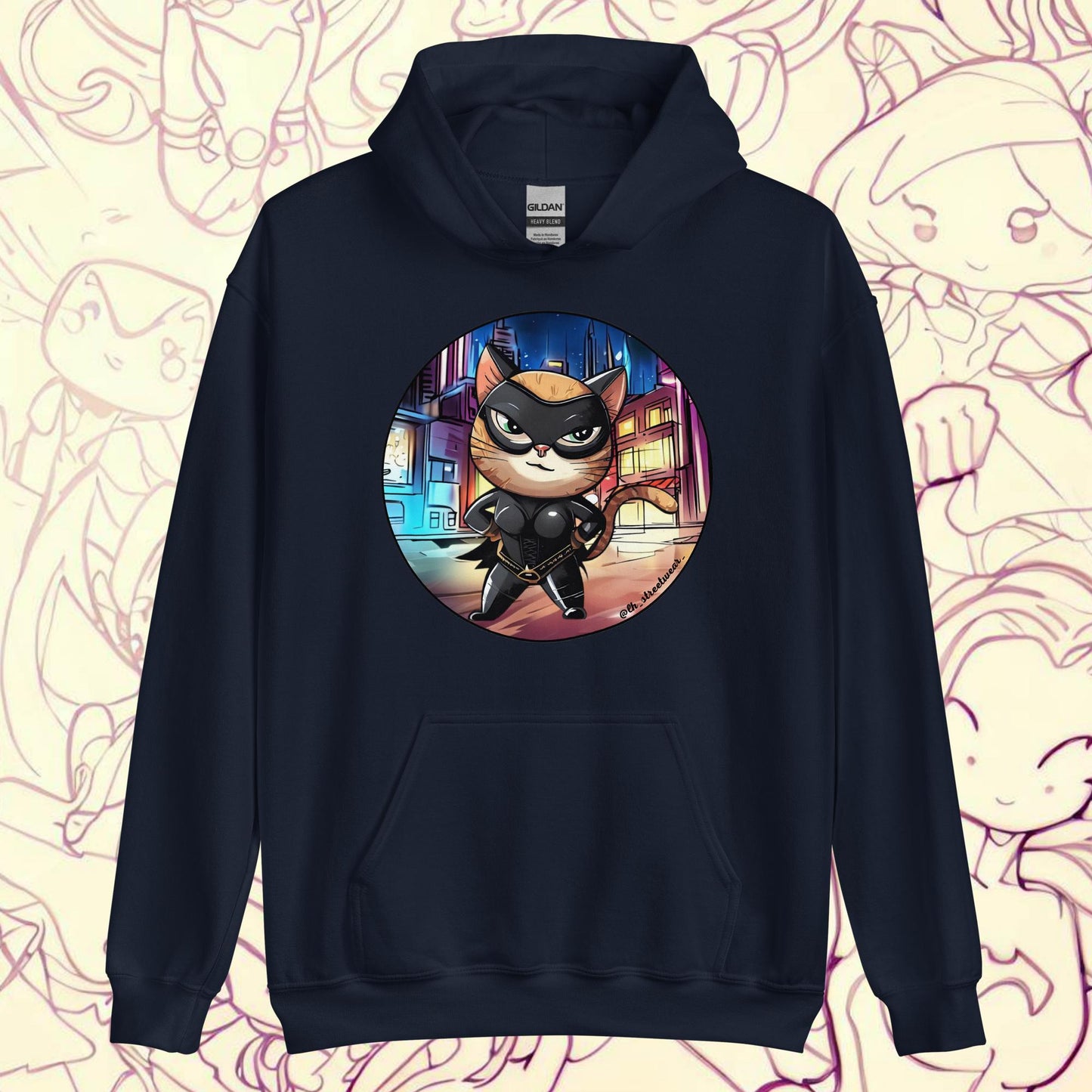 CatGata - Sudadera con capucha unisex, imagen delantera