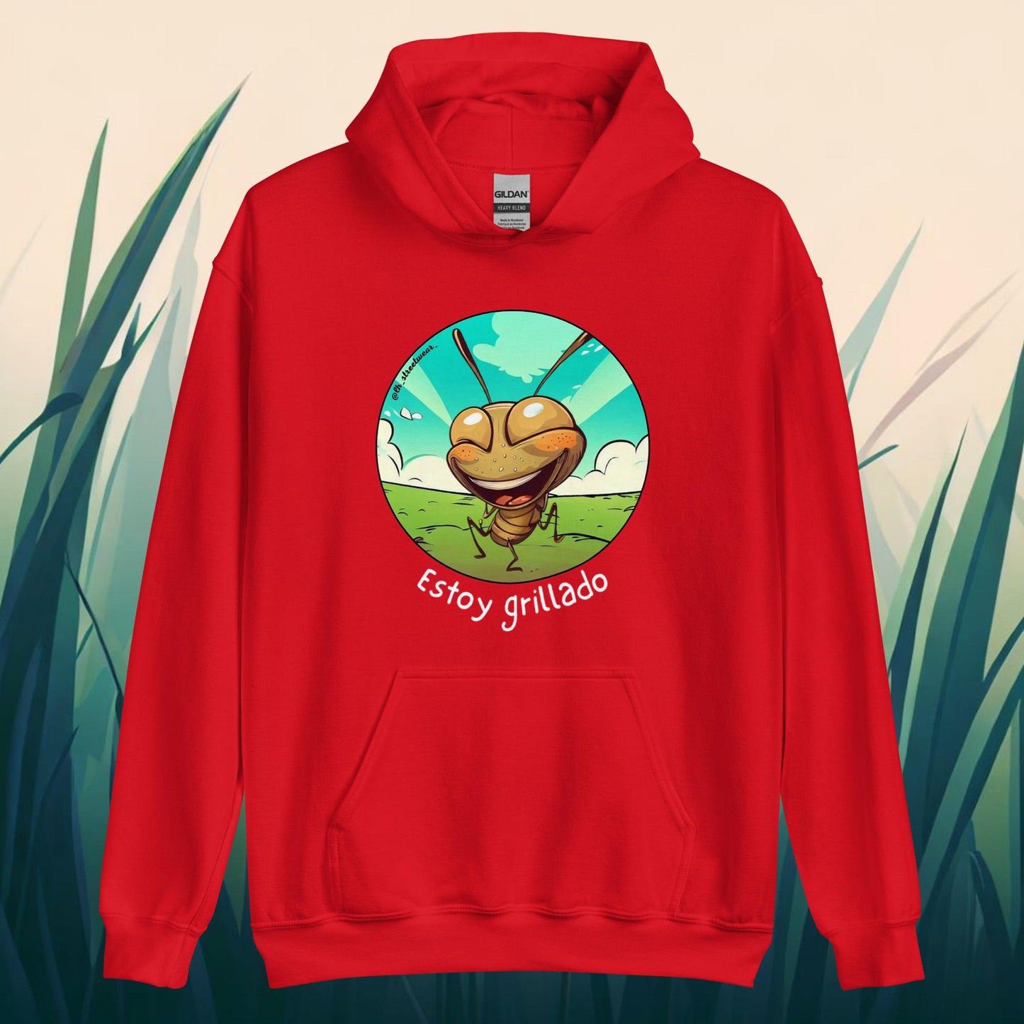 Estoy grillado - Unisex Heavy Blend Hoodie, front image