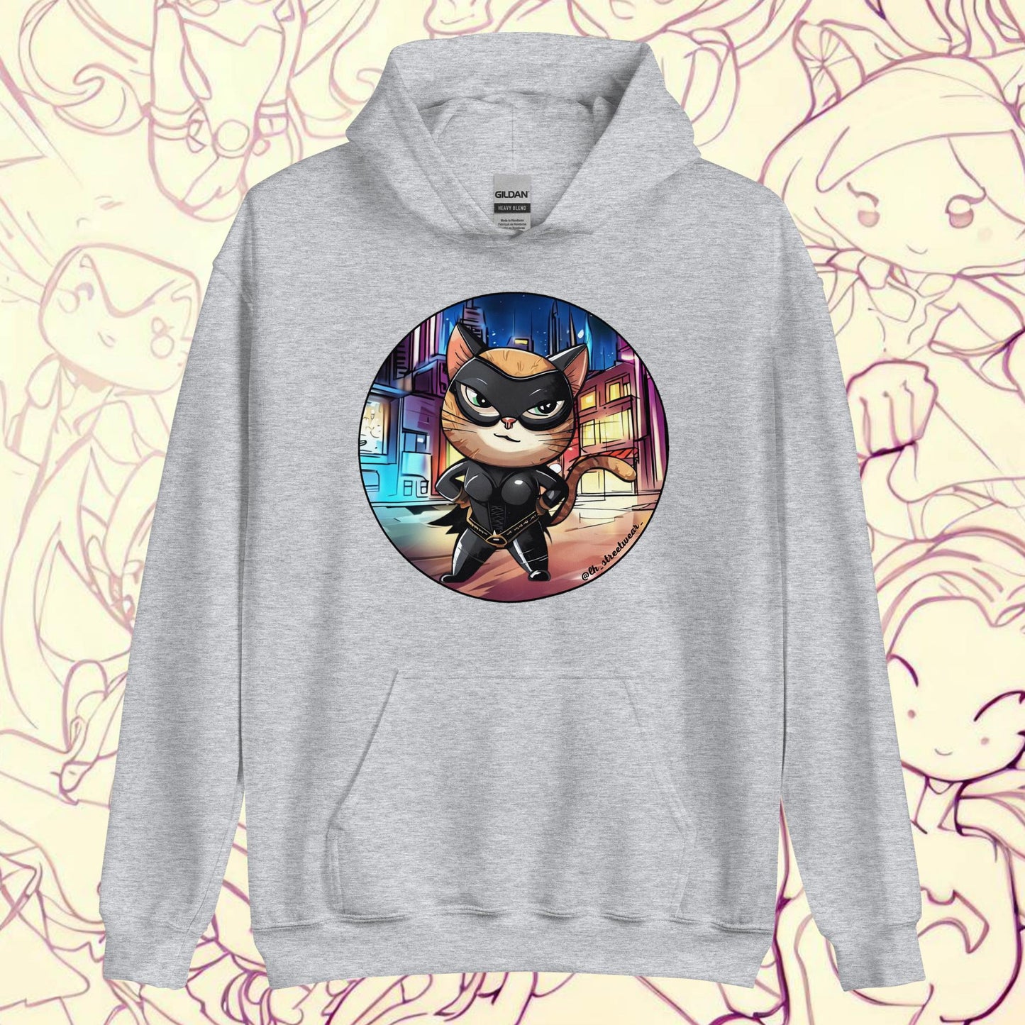 CatGata - Unisex Heavy Blend Hoodie, front image