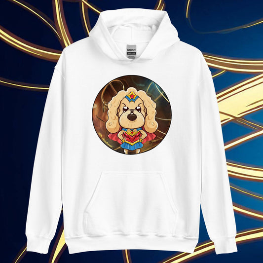 WonderDog - Unisex Heavy Blend Hoodie, front image